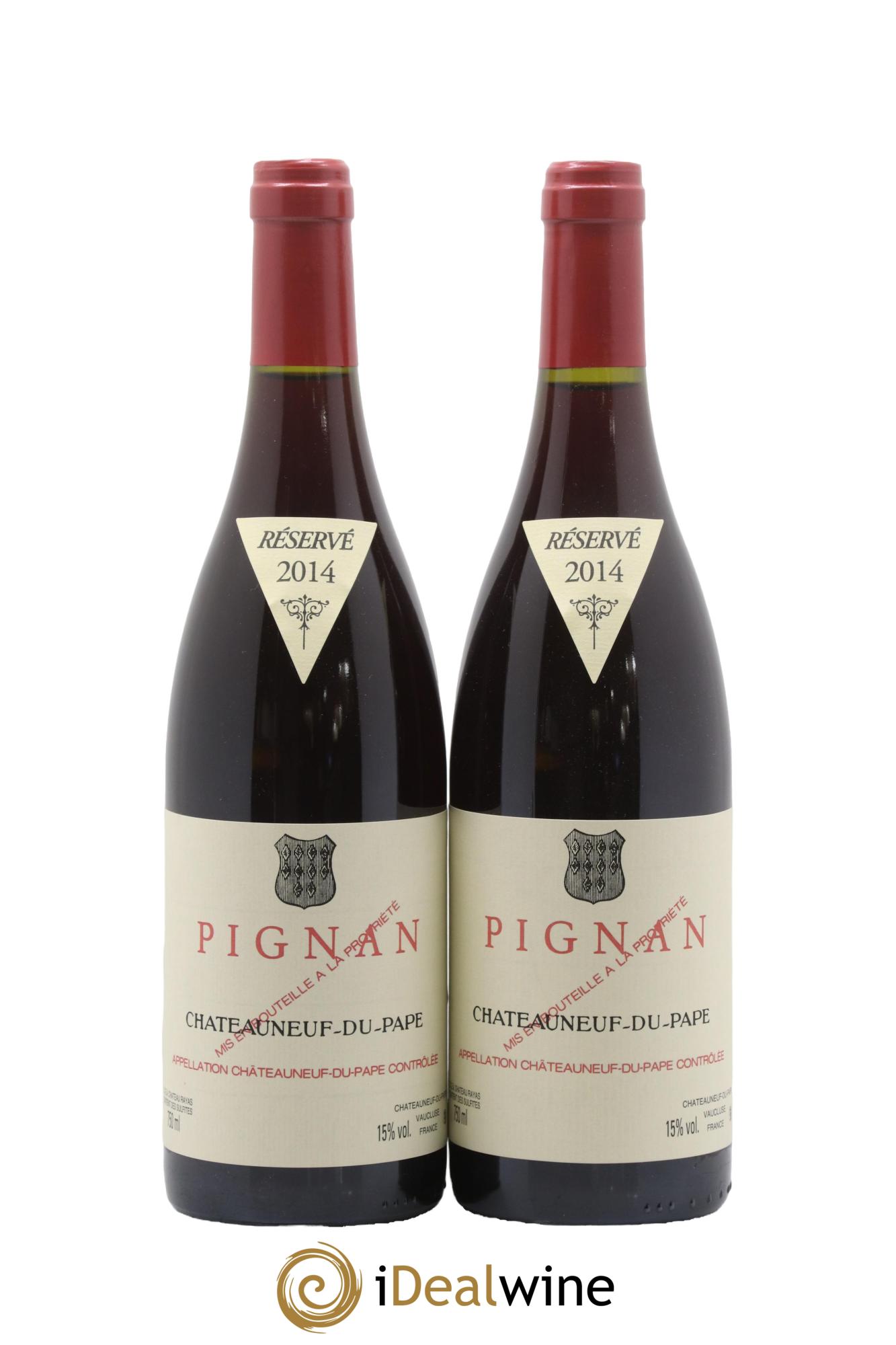 Châteauneuf-du-Pape Pignan Emmanuel Reynaud 2014 - Lot de 2 bouteilles - 0