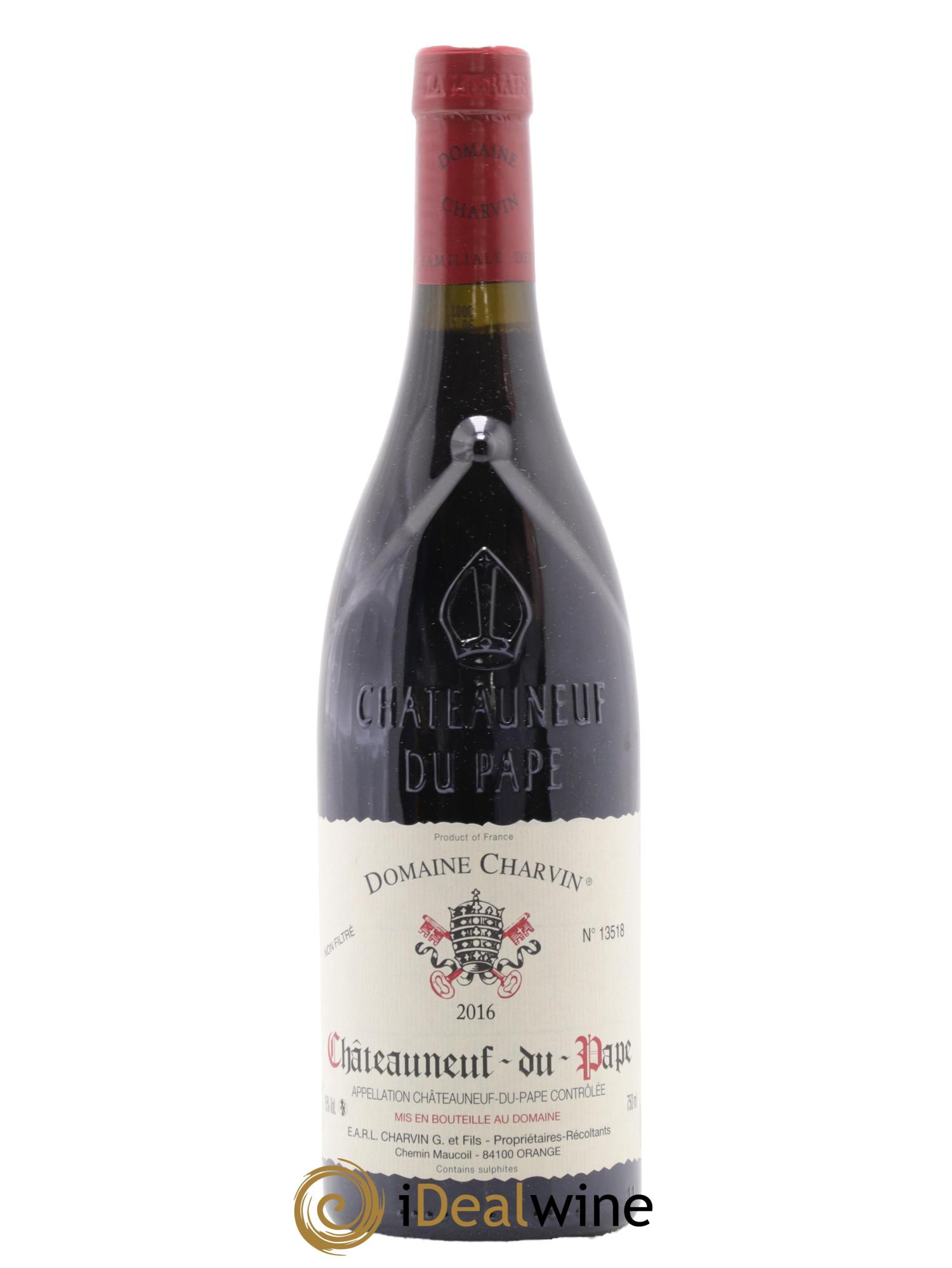 Châteauneuf-du-Pape Charvin (Domaine) 2016 - Lot de 1 bouteille - 0