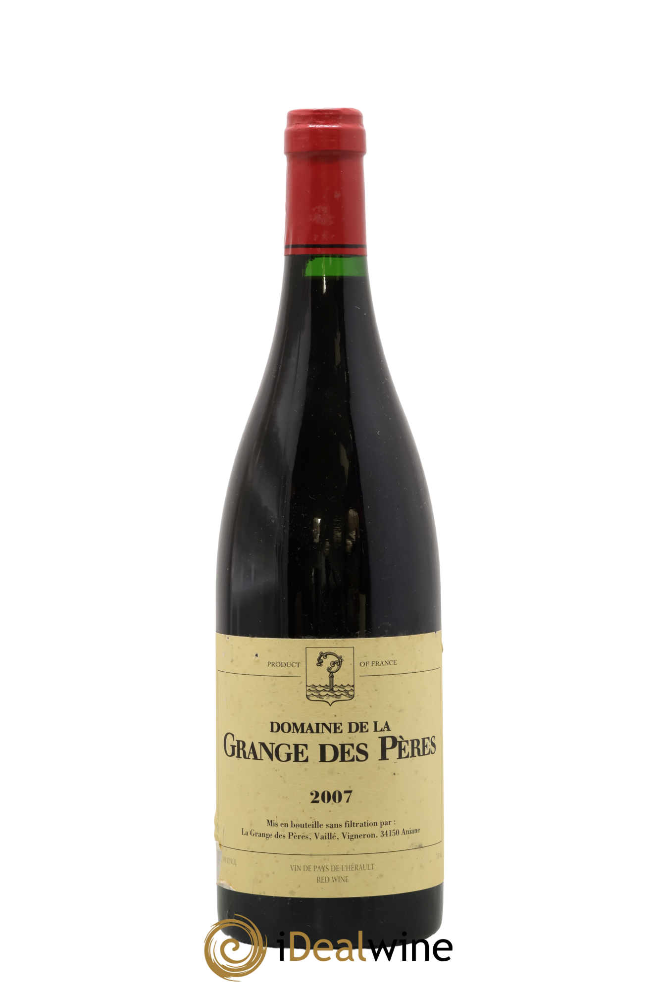 Pays d'Hérault Grange des Pères Laurent Vaillé 2007 - Lotto di 1 bottiglia - 0