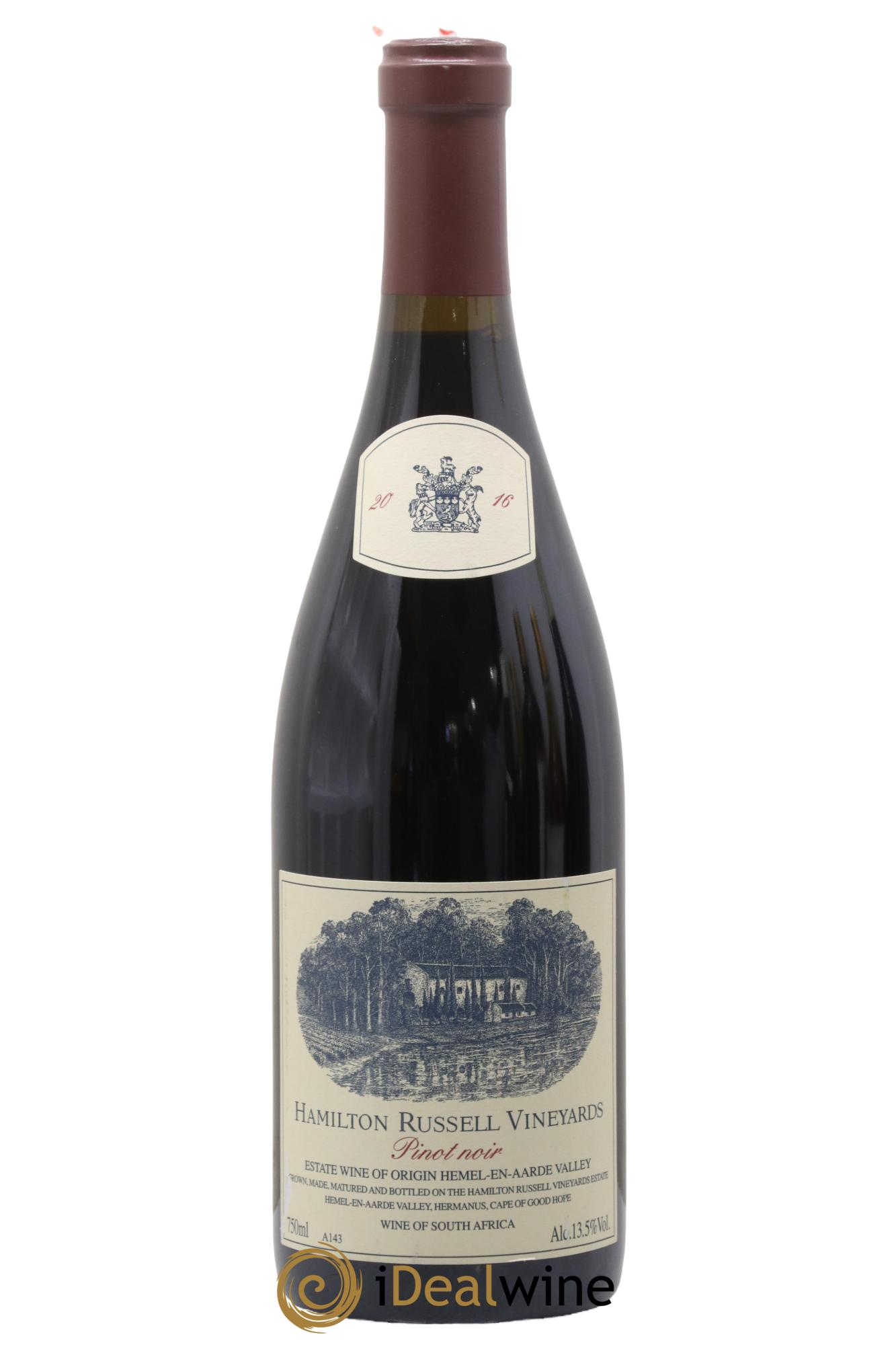 Afrique du Sud Pinot Noir Hamilton Russell 2016 - Lot de 1 bouteille - 0