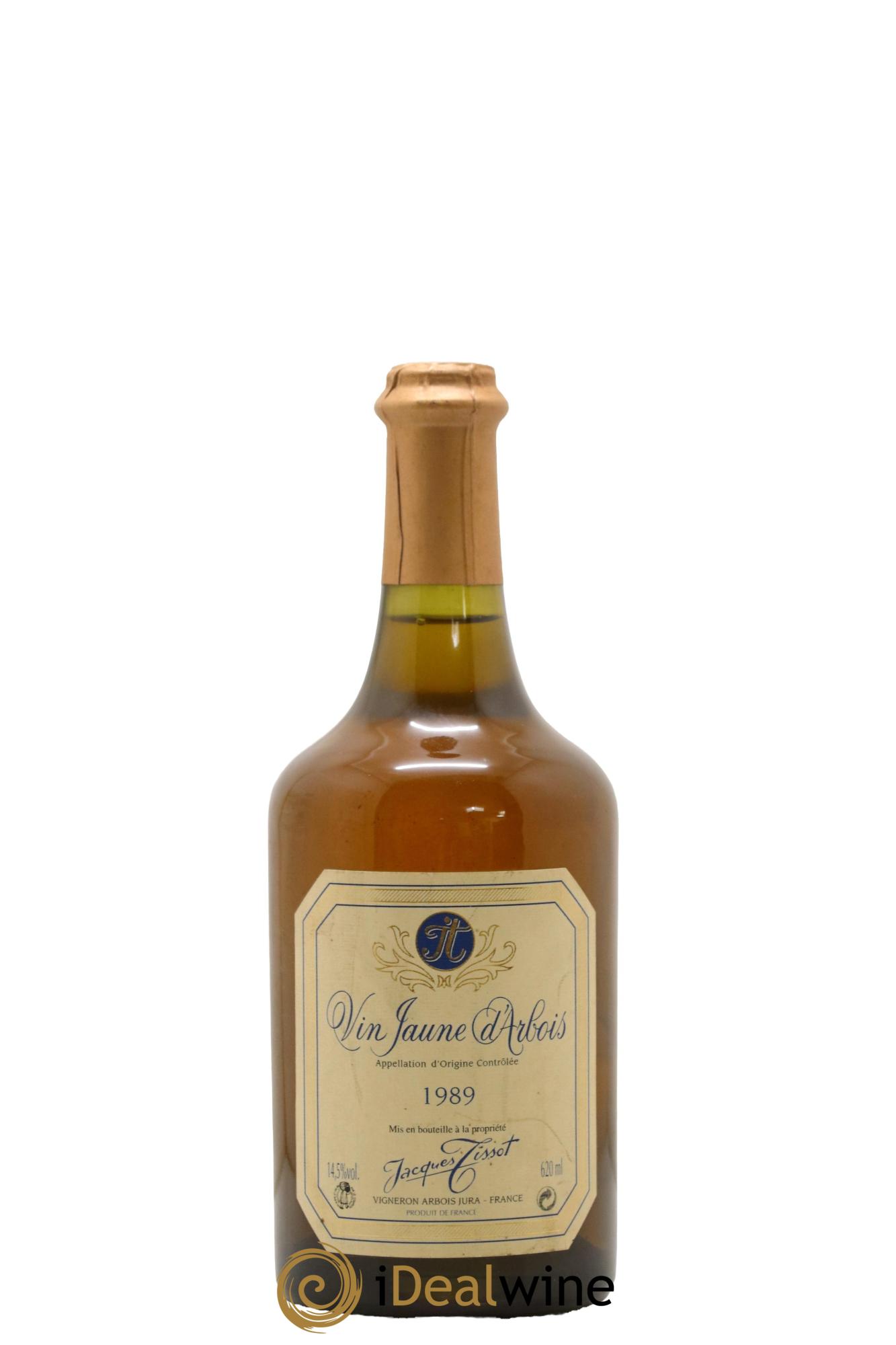 Arbois Vin Jaune Jacques Tissot 1989 - Lot de 1 bouteille - 0