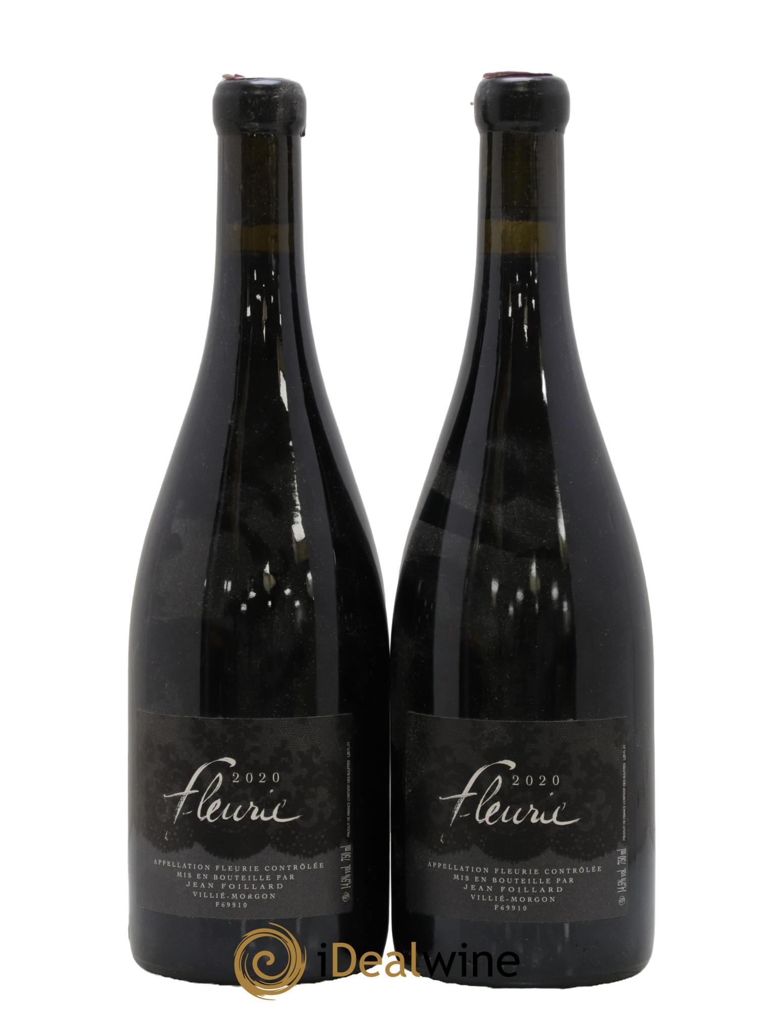 Fleurie Jean Foillard 2020 - Lot of 2 bottles - 0