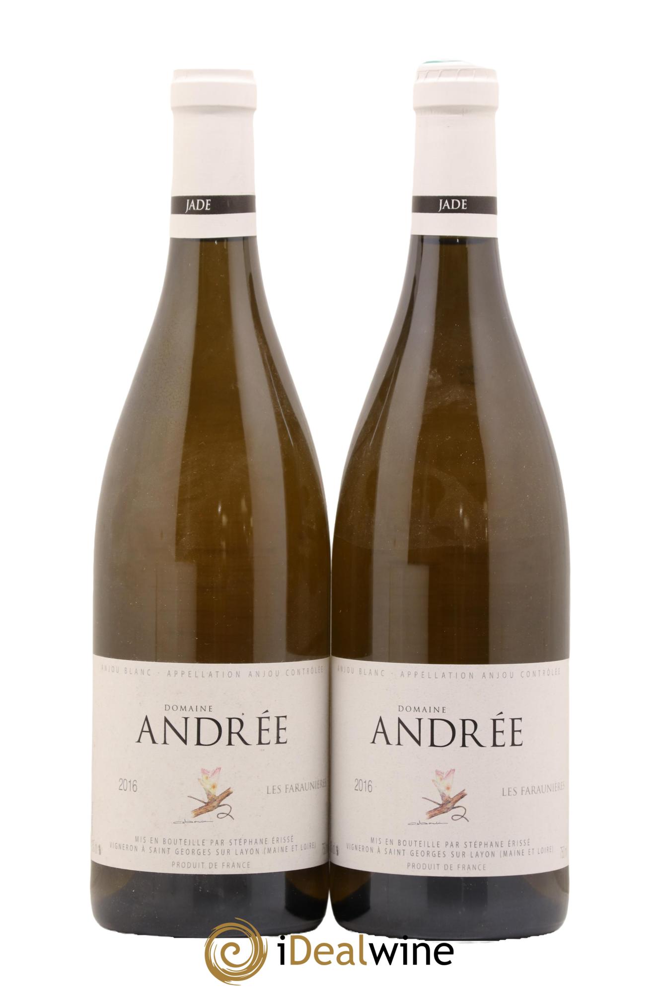 Anjou Les Faraunières Andrée (Domaine) 2016 - Lot de 2 bouteilles - 0