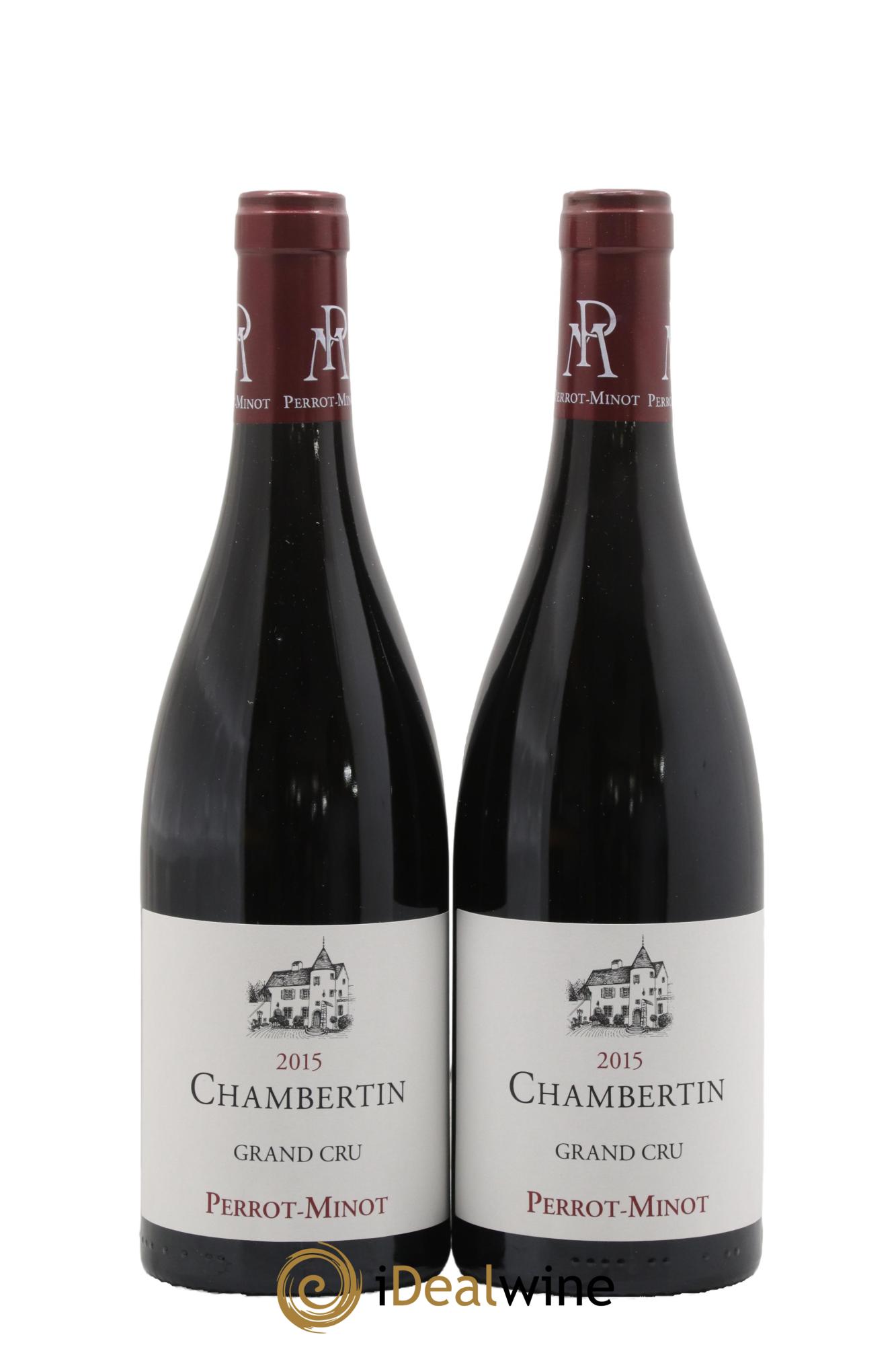 Chambertin Grand Cru Vieilles vignes Perrot-Minot 2015 - Lot de 2 bouteilles - 0