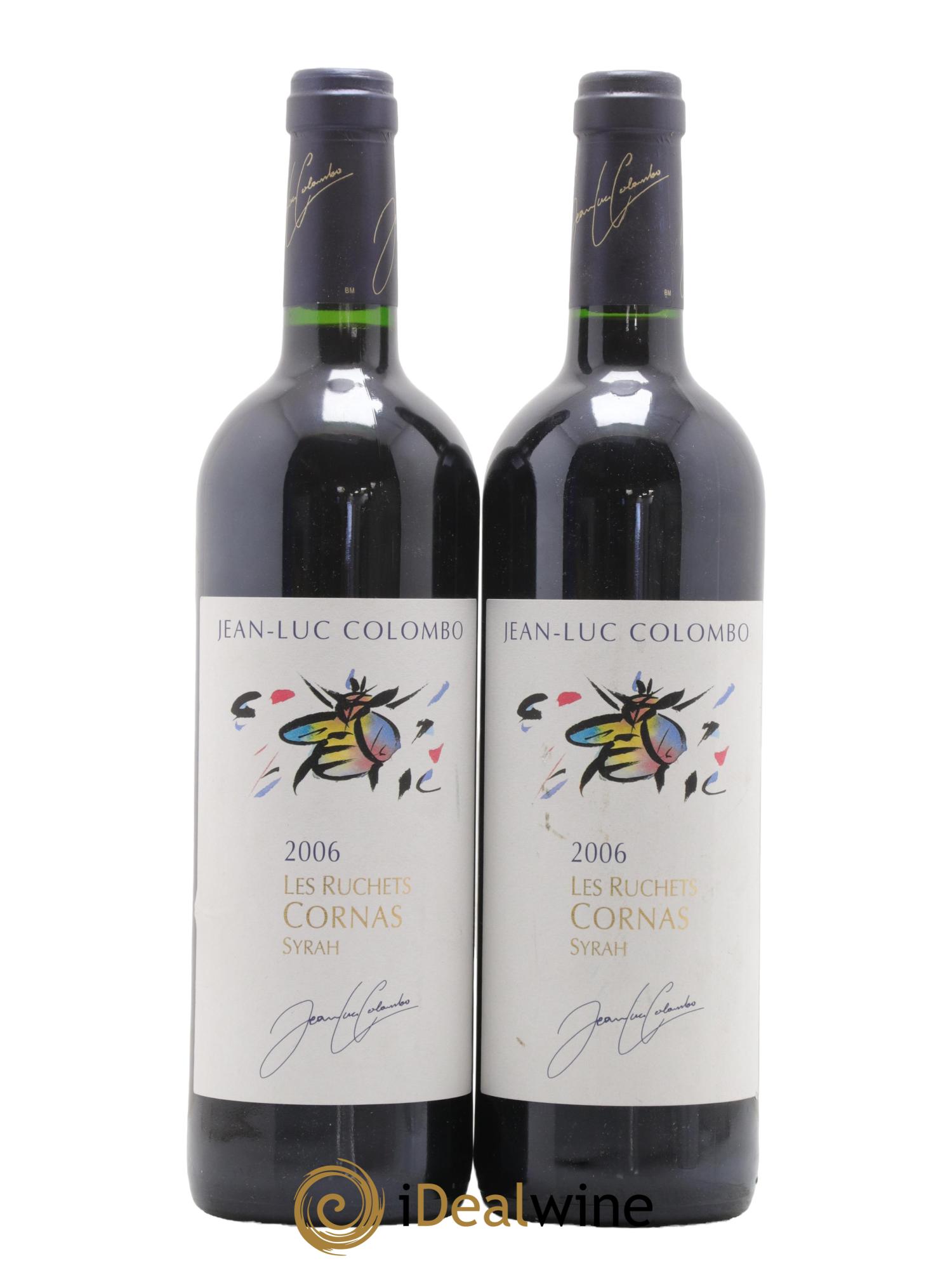 Cornas les Ruchets Jean-Luc Colombo 2006 - Posten von 2 Flaschen - 0
