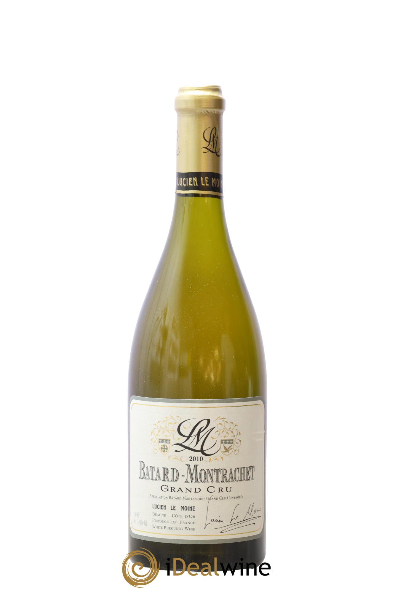 Bâtard-Montrachet Grand Cru Lucien Le Moine 2010 - Lot de 1 bouteille - 0