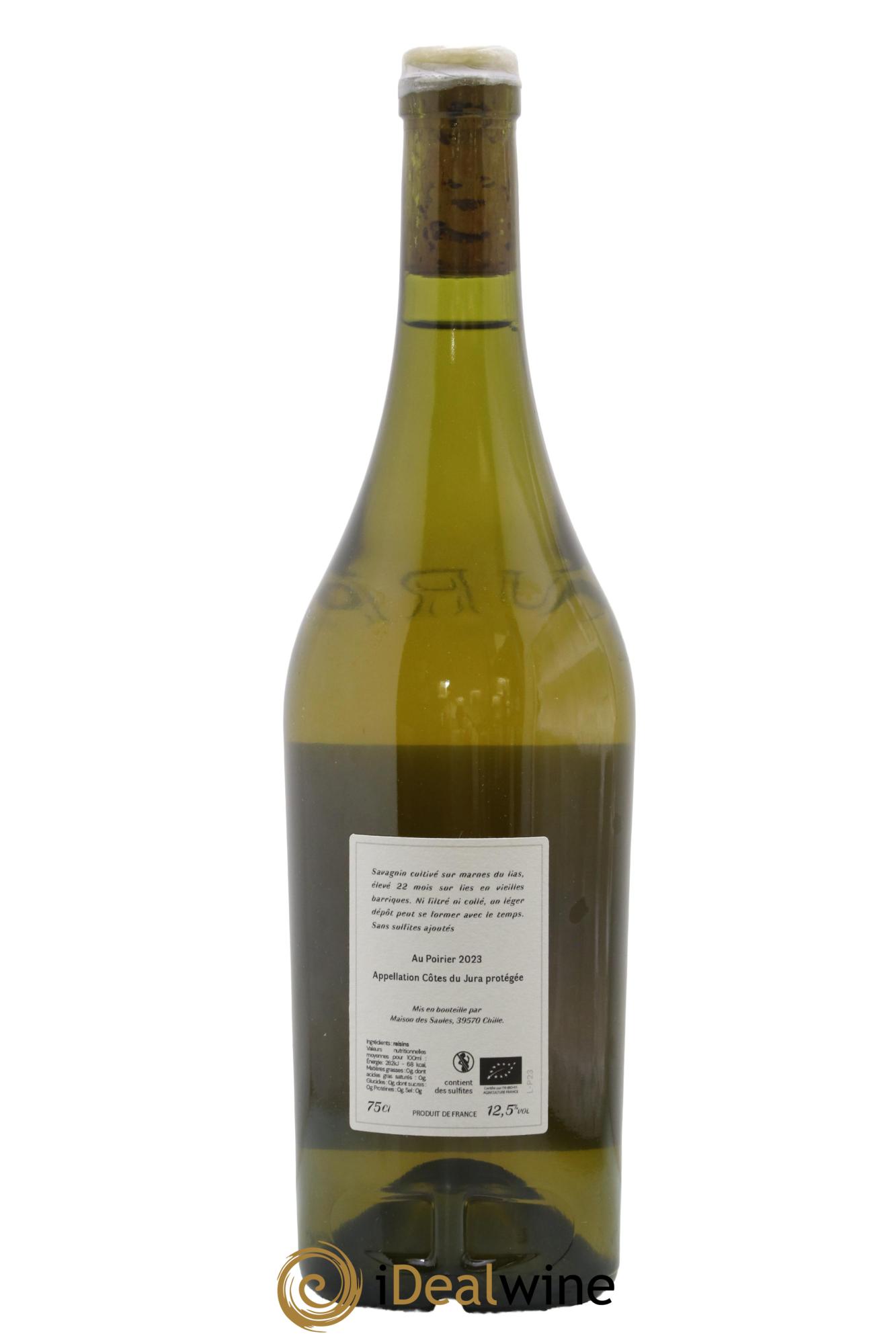 Côtes du Jura Au Poirier Saules (Maison des) 2023 - Posten von 1 Flasche - 1