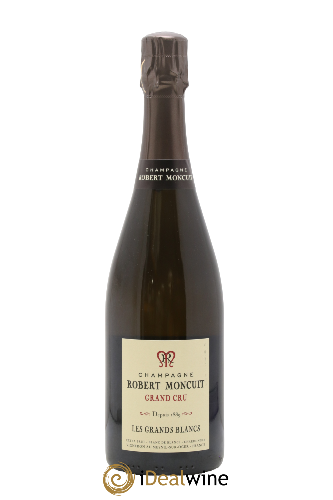 Les Grands Blancs Grand Cru Extra-Brut Robert Moncuit - Lot of 1 bottle - 0