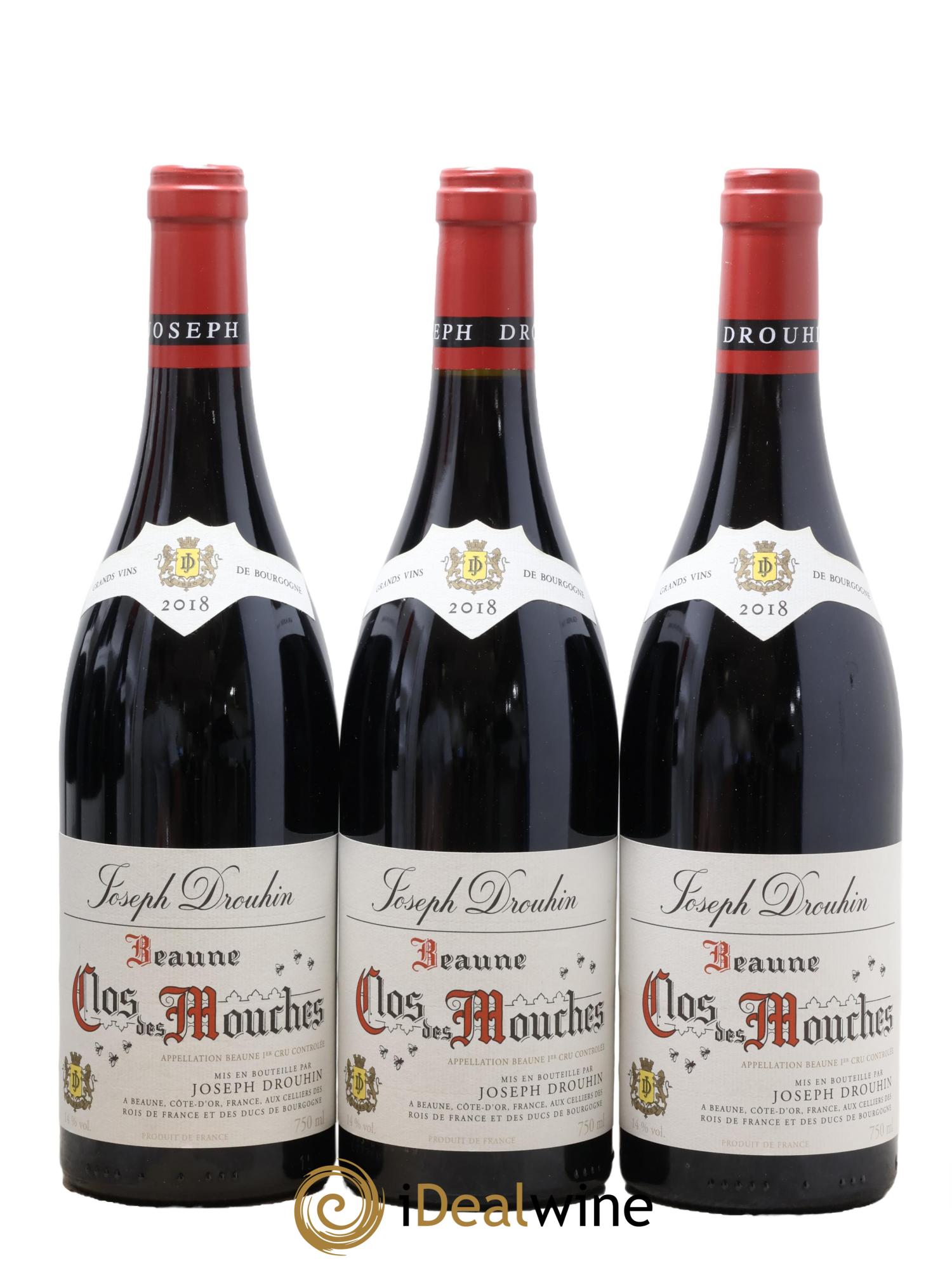 Beaune 1er Cru Clos des Mouches Joseph Drouhin 2018 - Lot of 6 bottles - 1