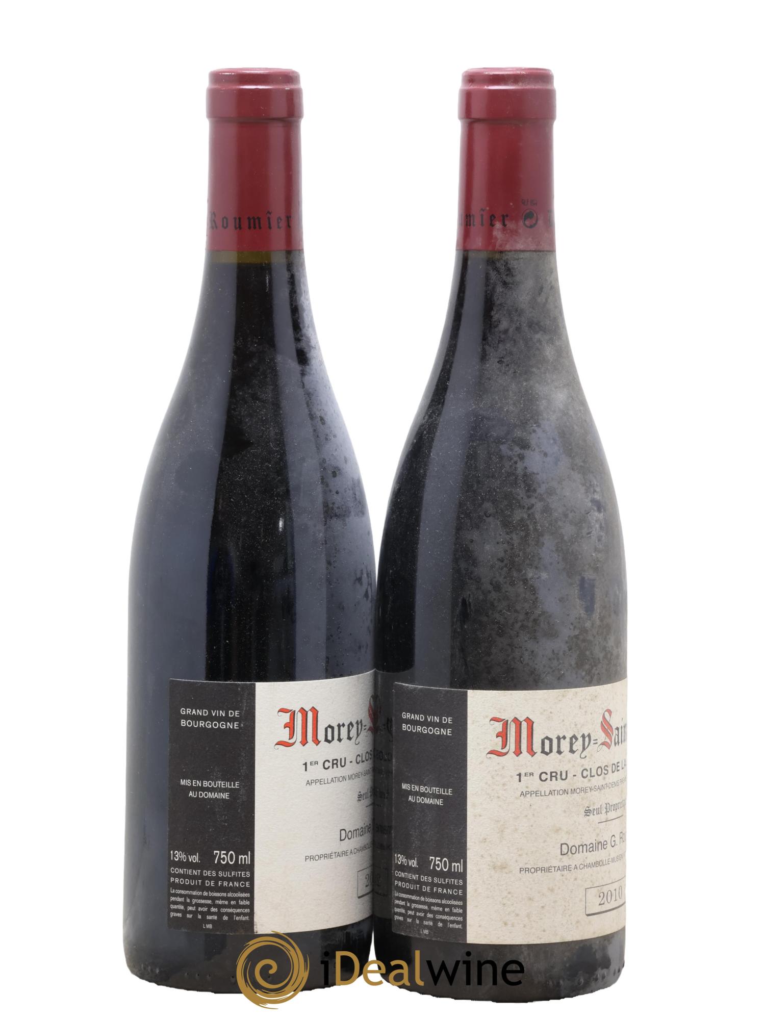 Morey Saint-Denis 1er Cru Clos de la Bussière Georges Roumier (Domaine) 2010 - Lotto di 2 bottiglie - 1