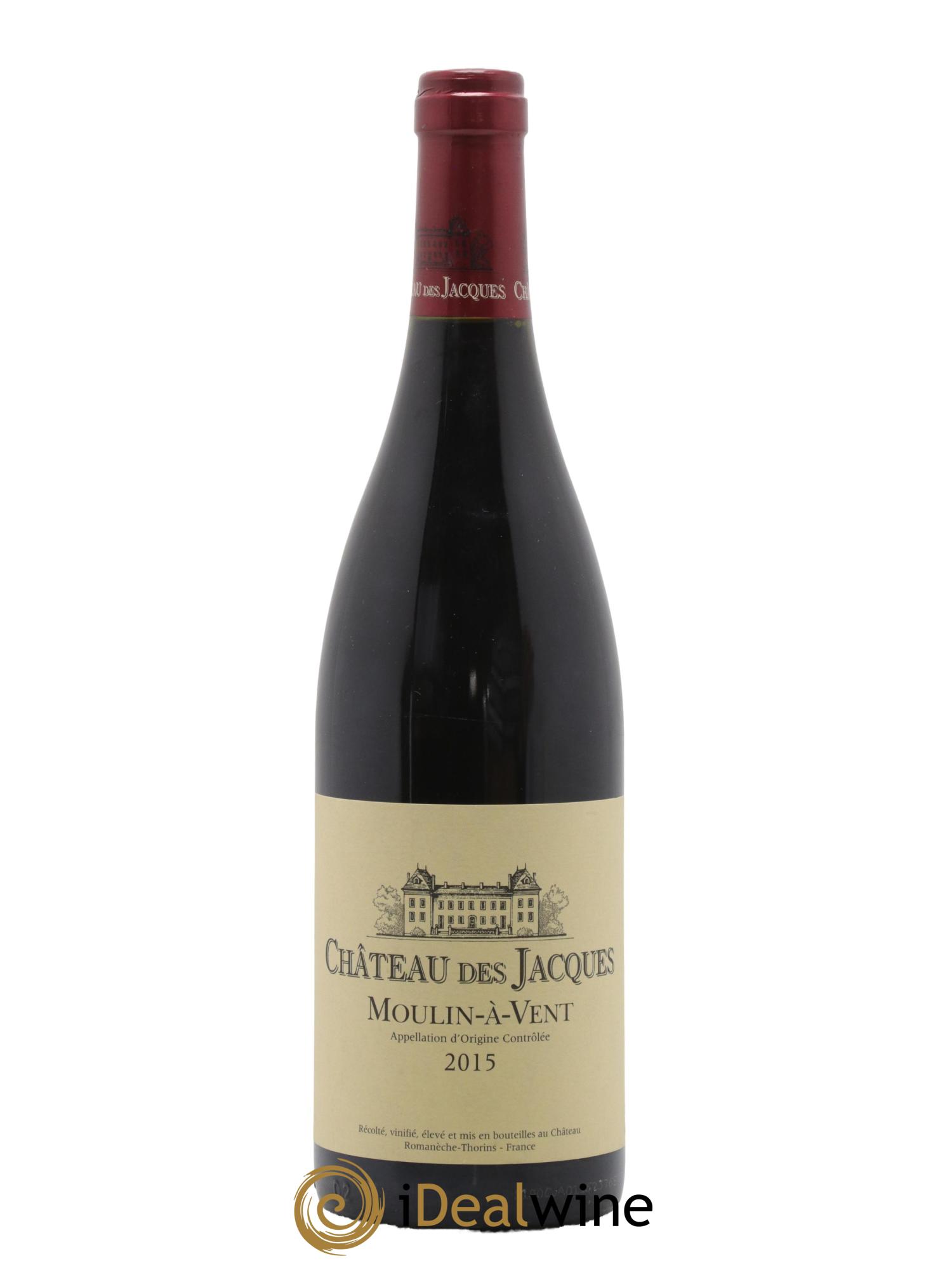 Moulin-à-Vent Château des Jacques 2015 - Lot de 1 bouteille - 0