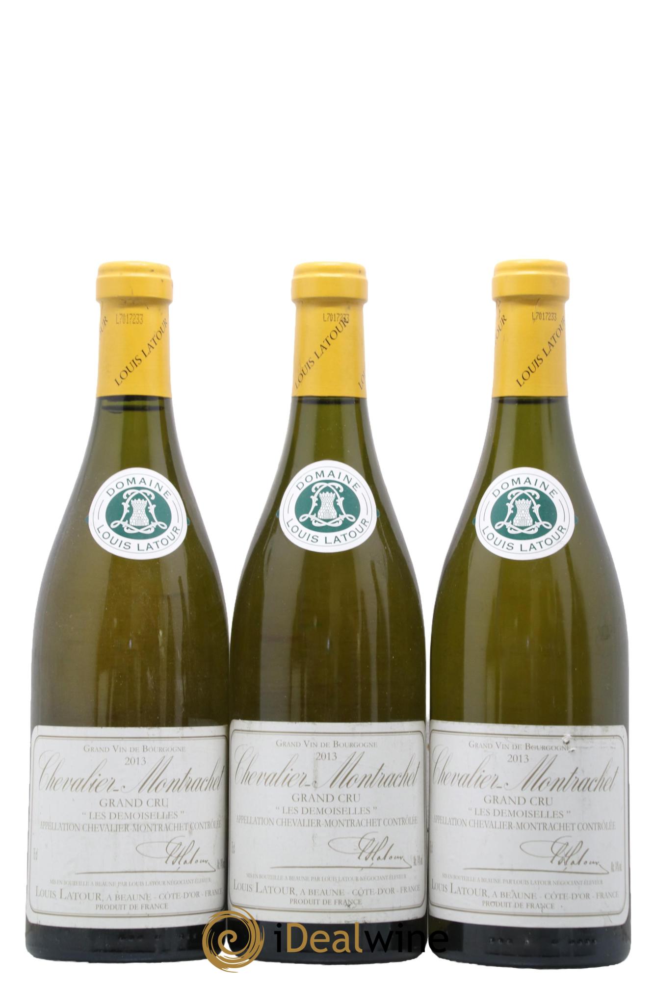 Chevalier-Montrachet Grand Cru Les Demoiselles Louis Latour 2013 - Lot de 3 bouteilles - 0