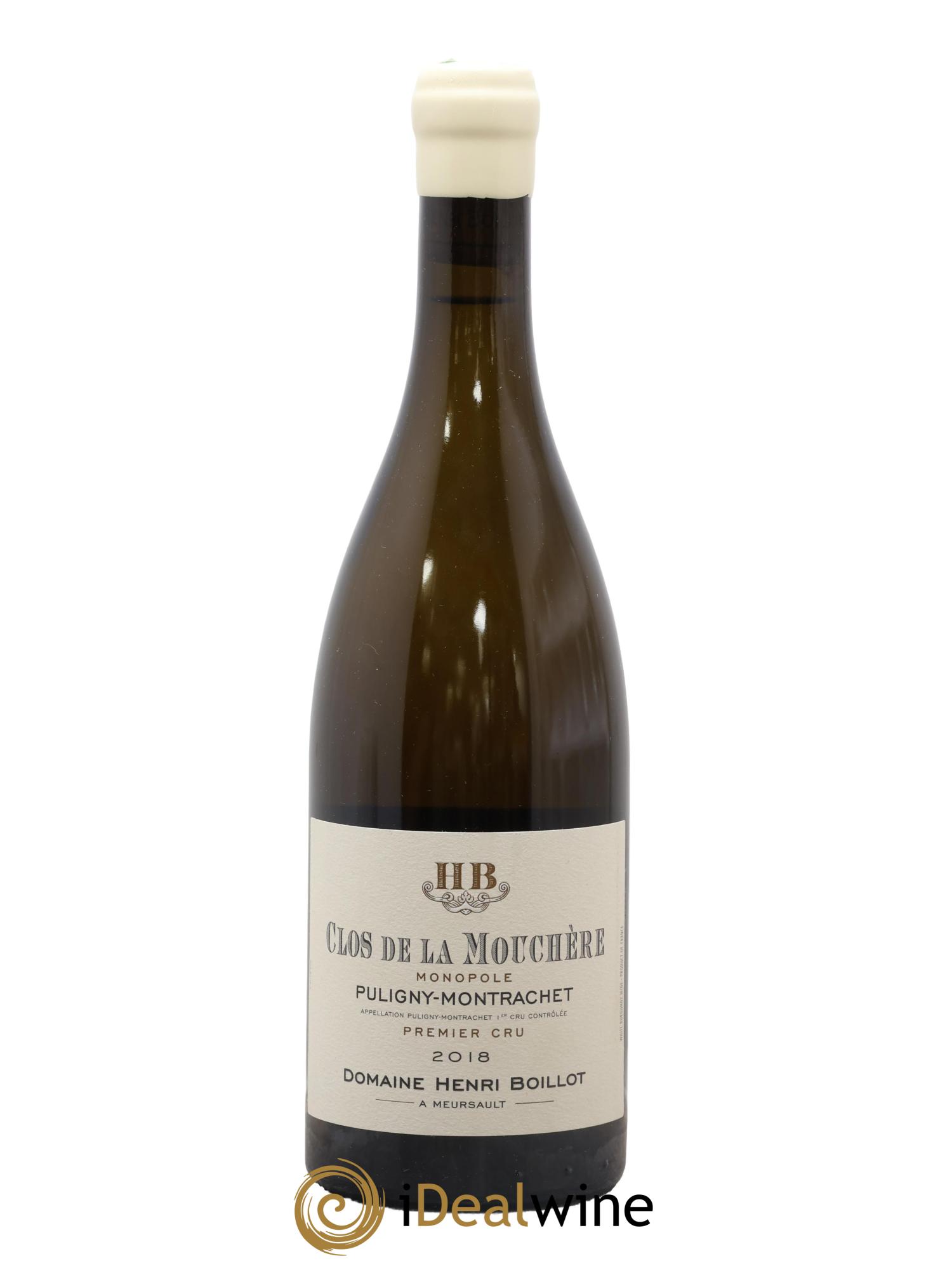 Puligny-Montrachet 1er Cru Clos de la Mouchère Henri Boillot (Domaine) 2018 - Lot of 1 bottle - 0
