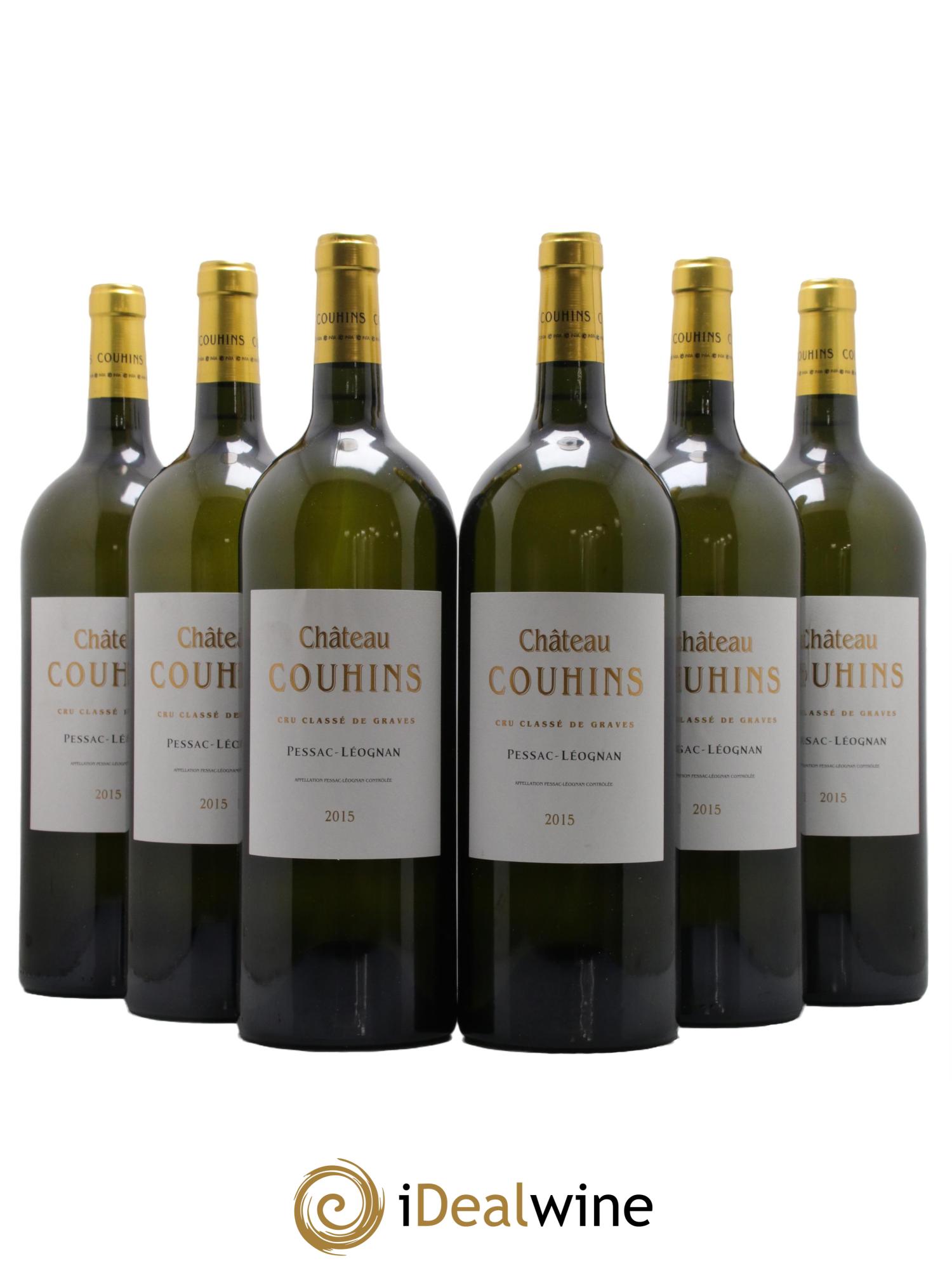Couhins Cru Classé de Graves 2015 - Lot de 6 magnums - 0