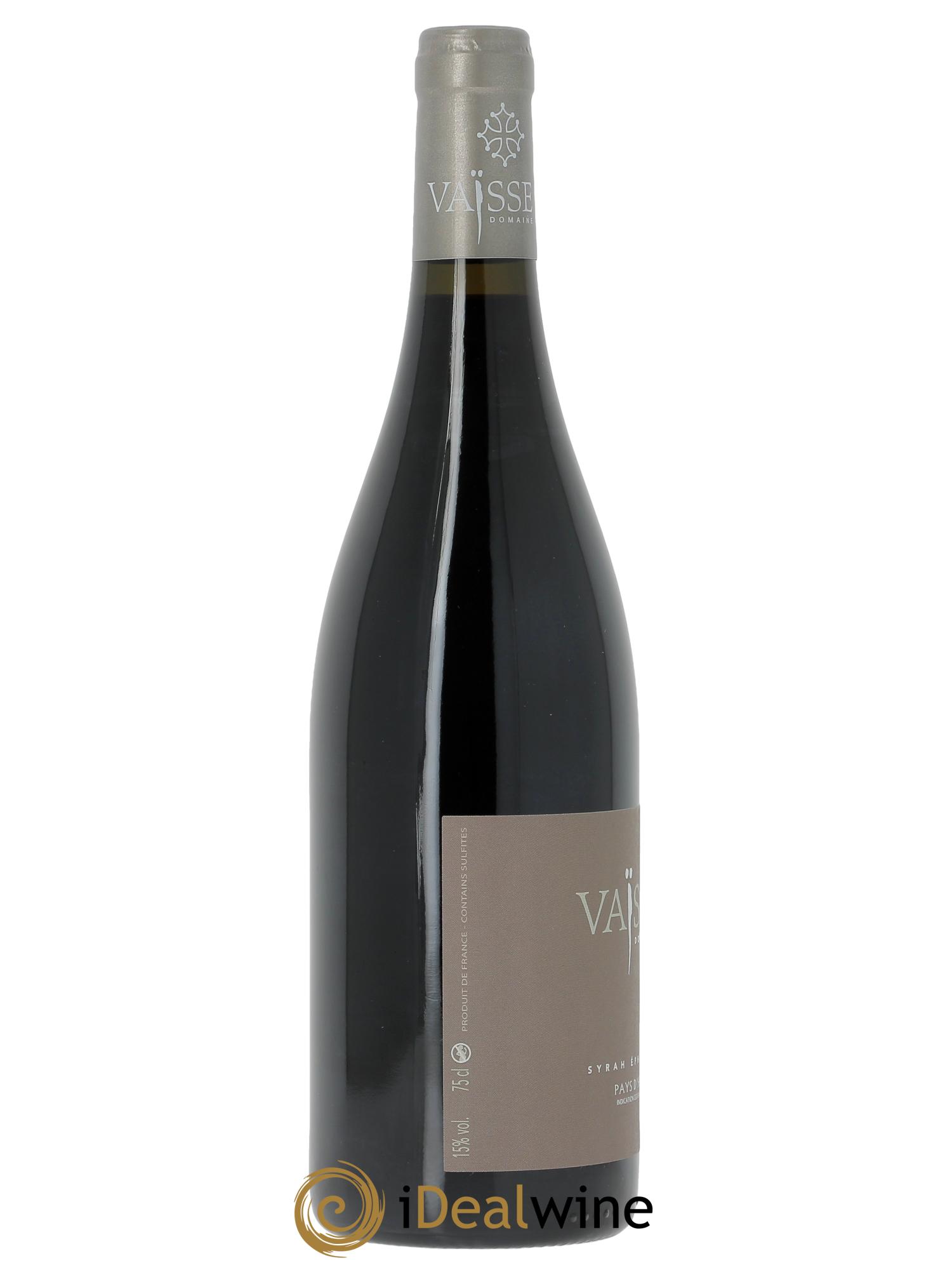 Vin de France Syrah Ephémère Vaisse (Domaine)  2023 - Lot de 1 bouteille - 1