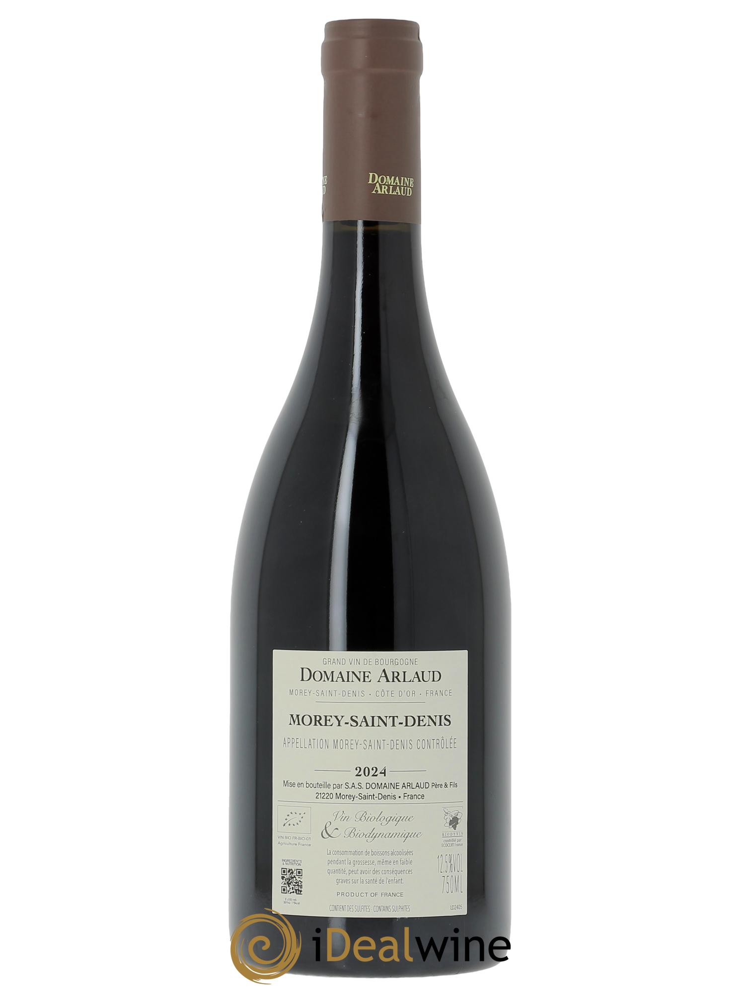 Morey-Saint-Denis Arlaud 2024 - Posten von 1 Flasche - 1