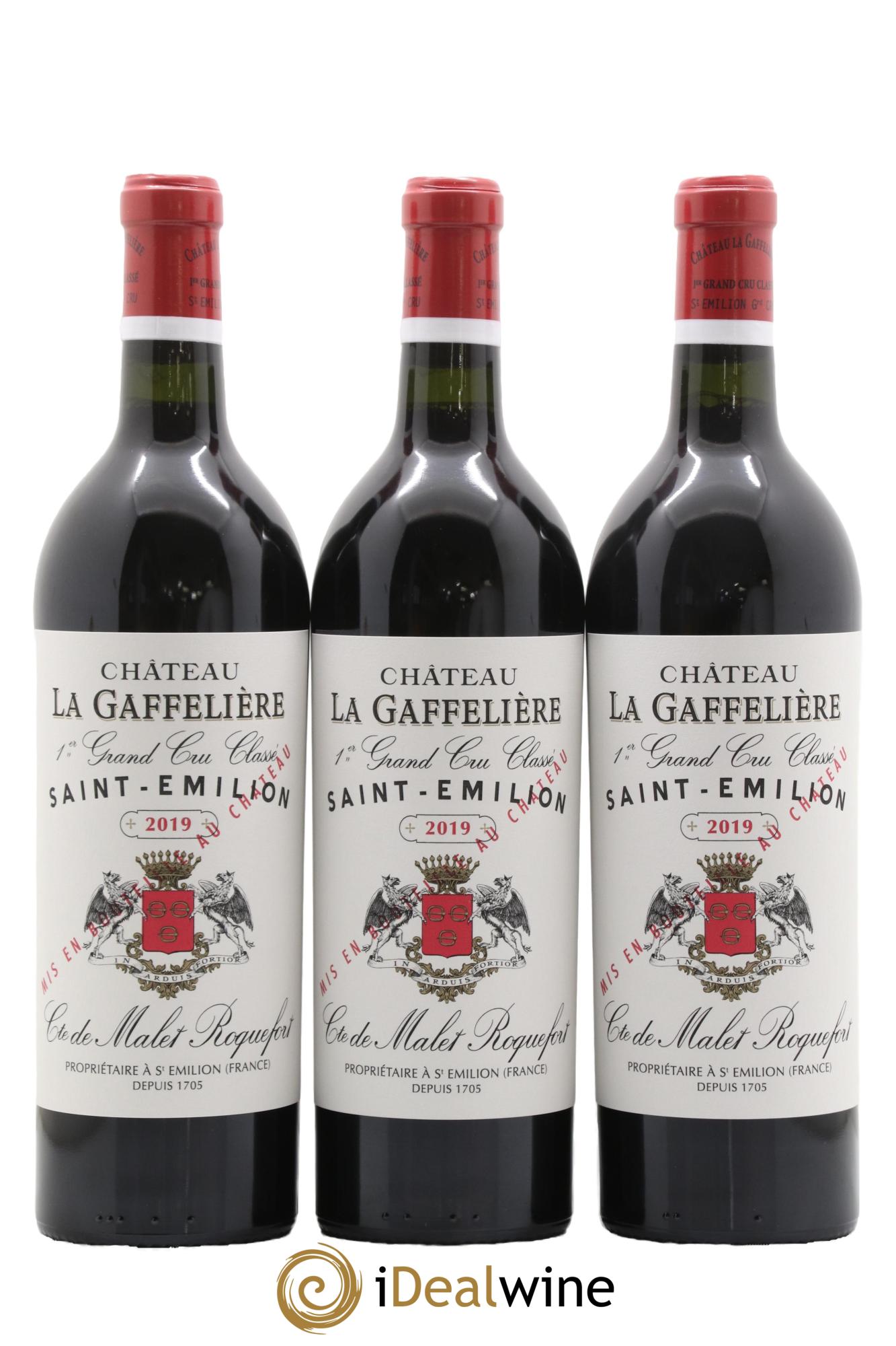 Château la Gaffelière 1er Grand Cru Classé B  2019 - Posten von 12 Flaschen - 3