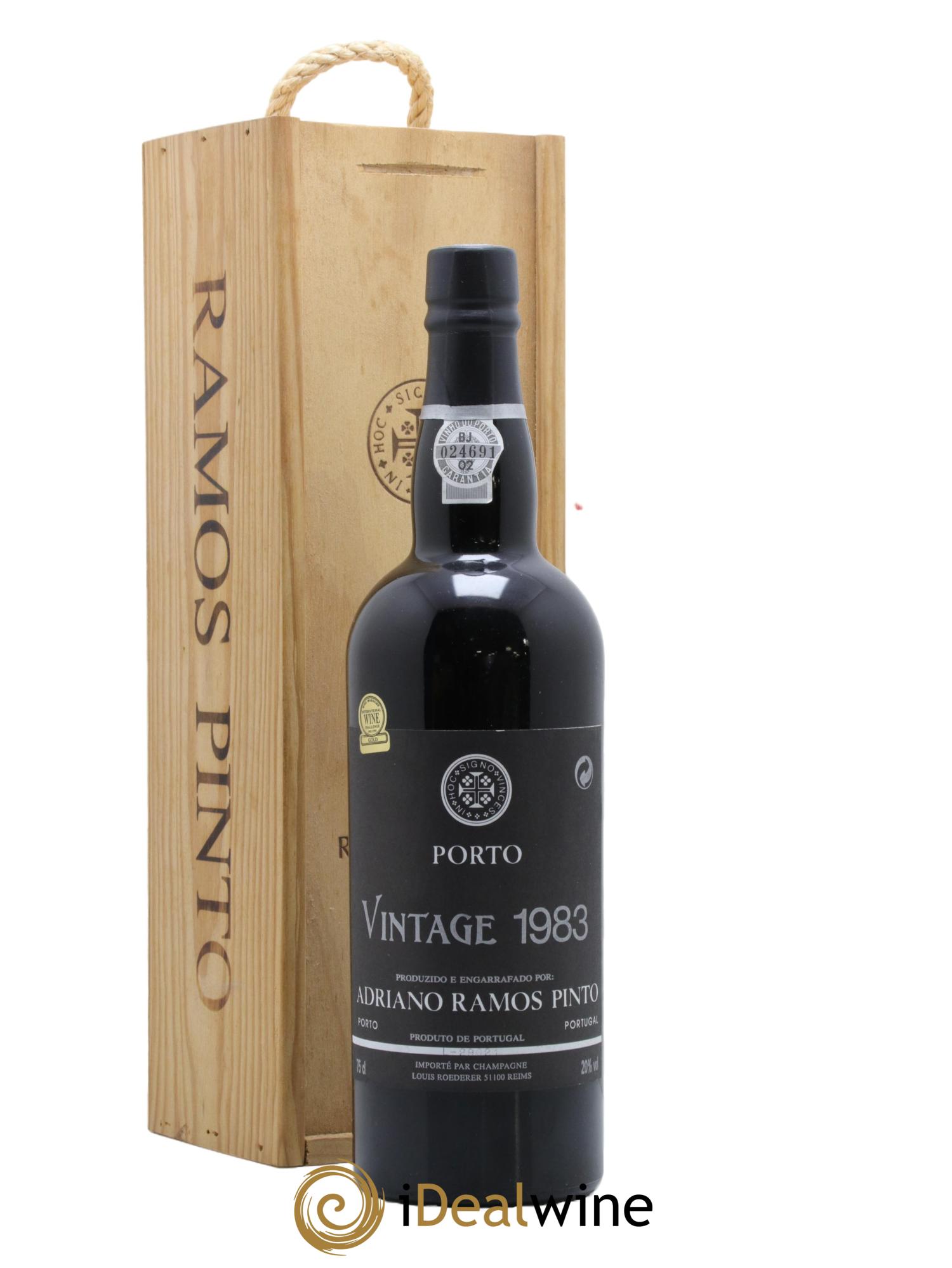 Porto Vintage Ramos Pinto 1983 - Lot of 1 bottle - 0