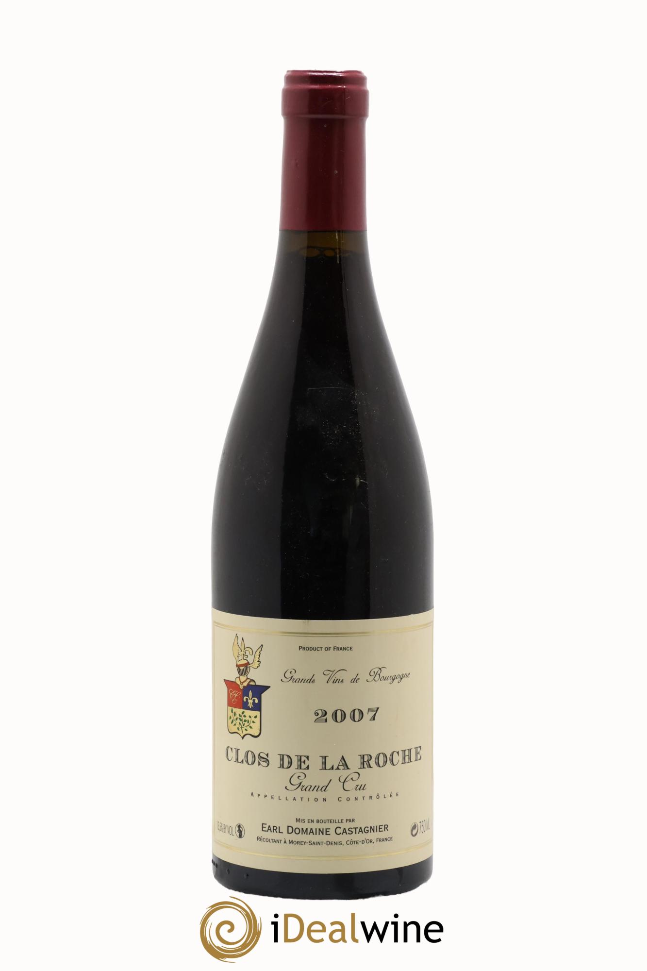 Clos de la Roche Grand Cru Castagnier (Domaine) 2007 - Posten von 1 Flasche - 0