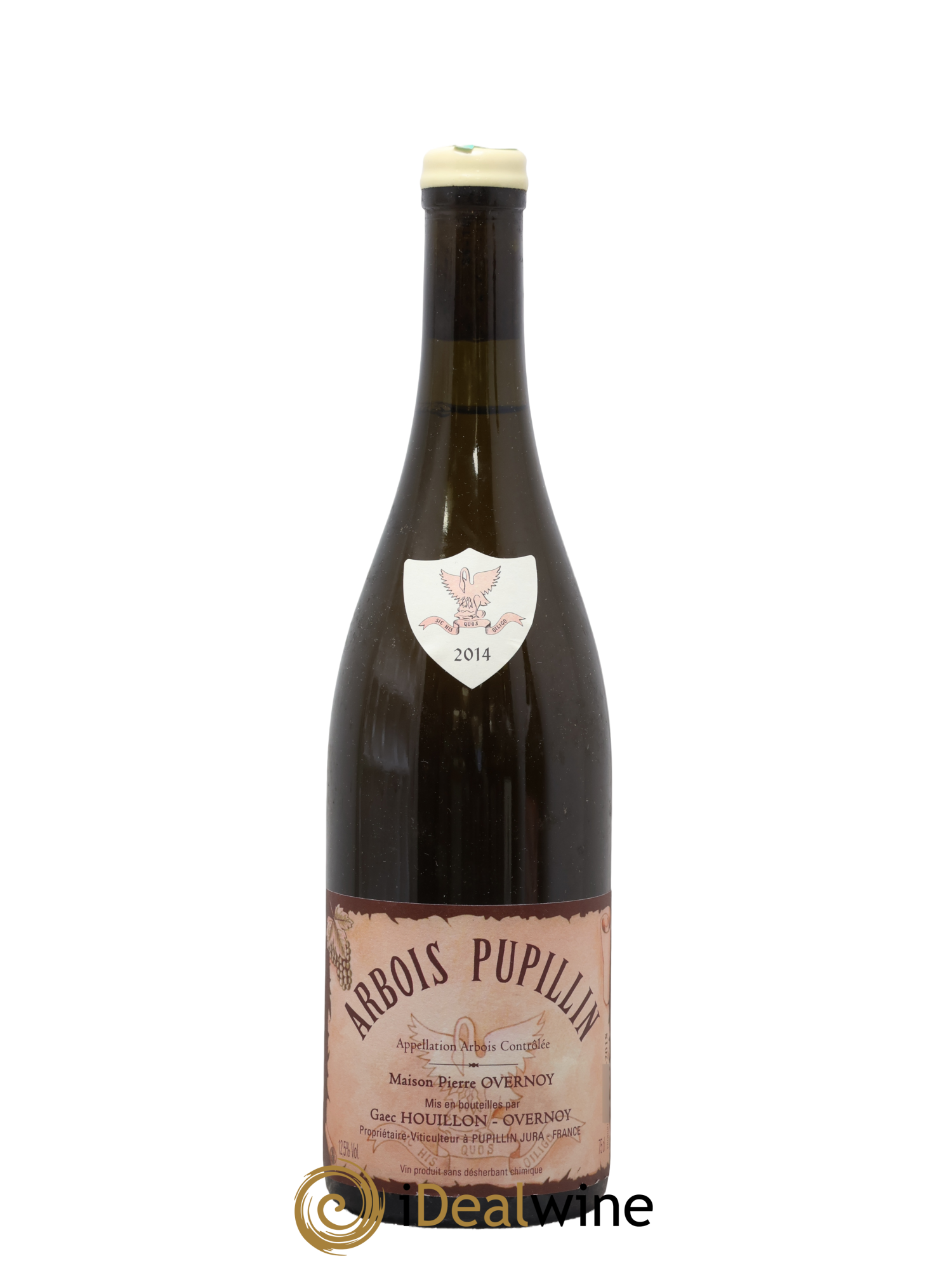 Arbois-Pupillin Chardonnay (cire blanche) Overnoy-Houillon (Domaine) 2014 - Posten von 1 Flasche - 0