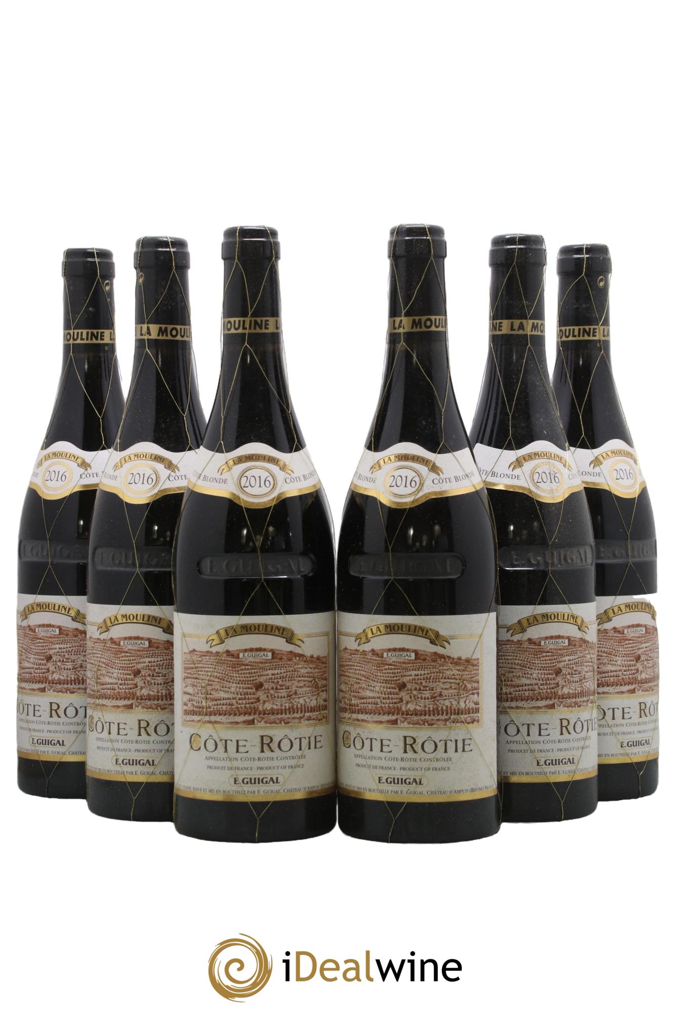 Côte-Rôtie La Mouline Guigal 2016 - Lot of 6 bottles - 0