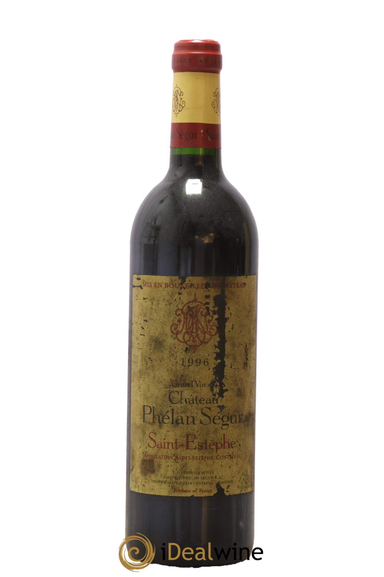 Château Phélan Ségur 1996 - Lotto di 1 bottiglia - 0