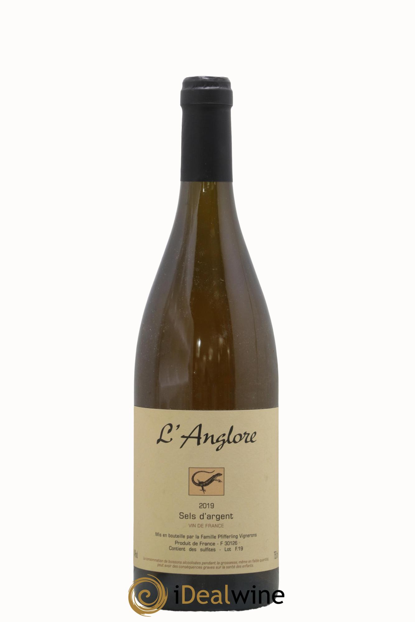 Vin de France Sels d'argent L'Anglore 2019 - Lot de 1 bouteille - 0