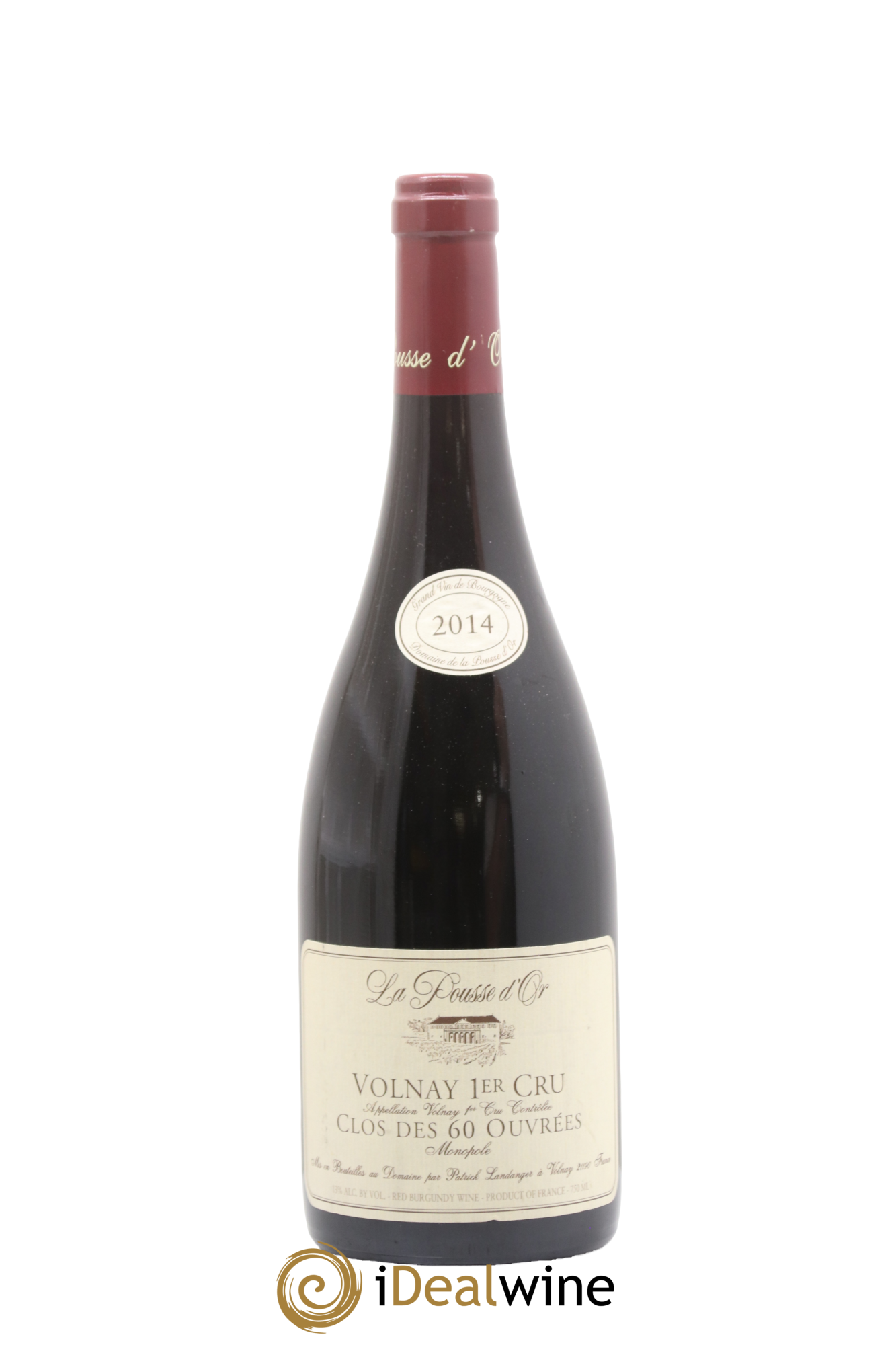 Volnay 1er Cru Clos des 60 ouvrées La Pousse d'Or (Domaine de) 2014 - Posten von 1 Flasche - 0