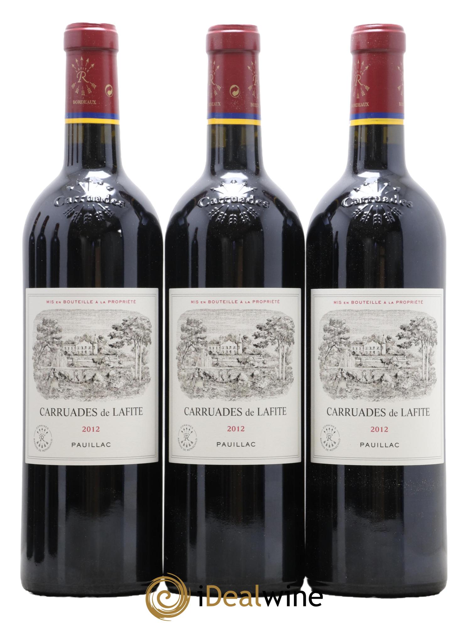 Carruades de Lafite Rothschild Second Vin 2012 - Lotto di 6 bottiglie - 2