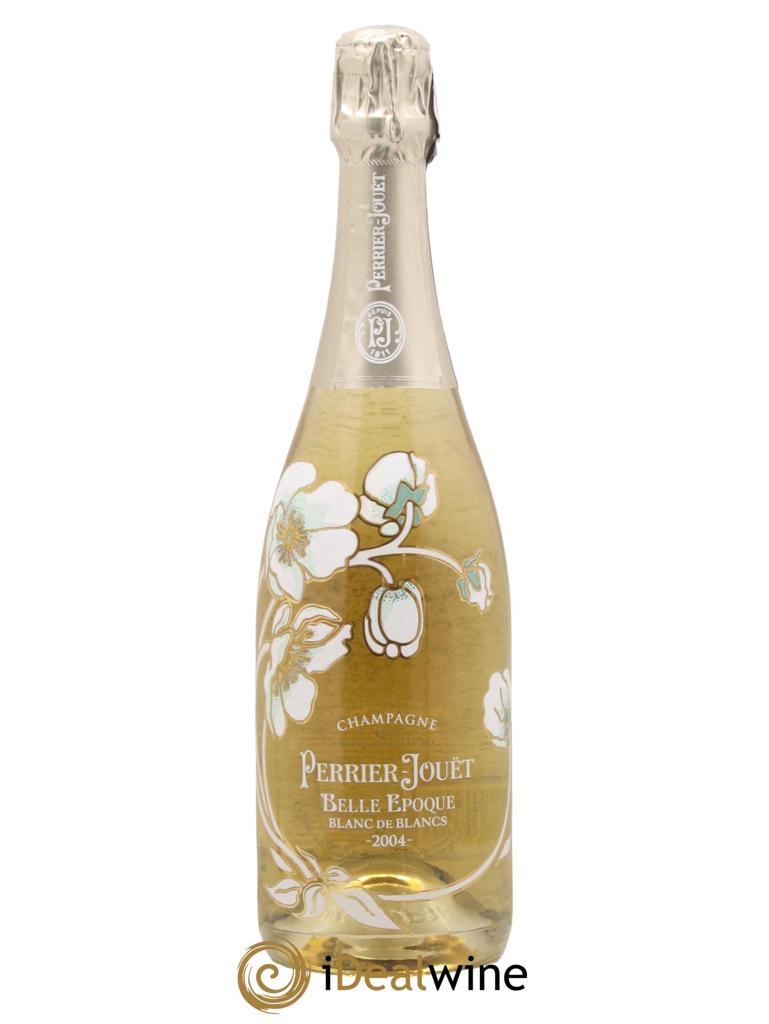 Cuvée Belle Epoque Blanc de Blancs Perrier-Jouët 2004 - Lot of 1 bottle - 0