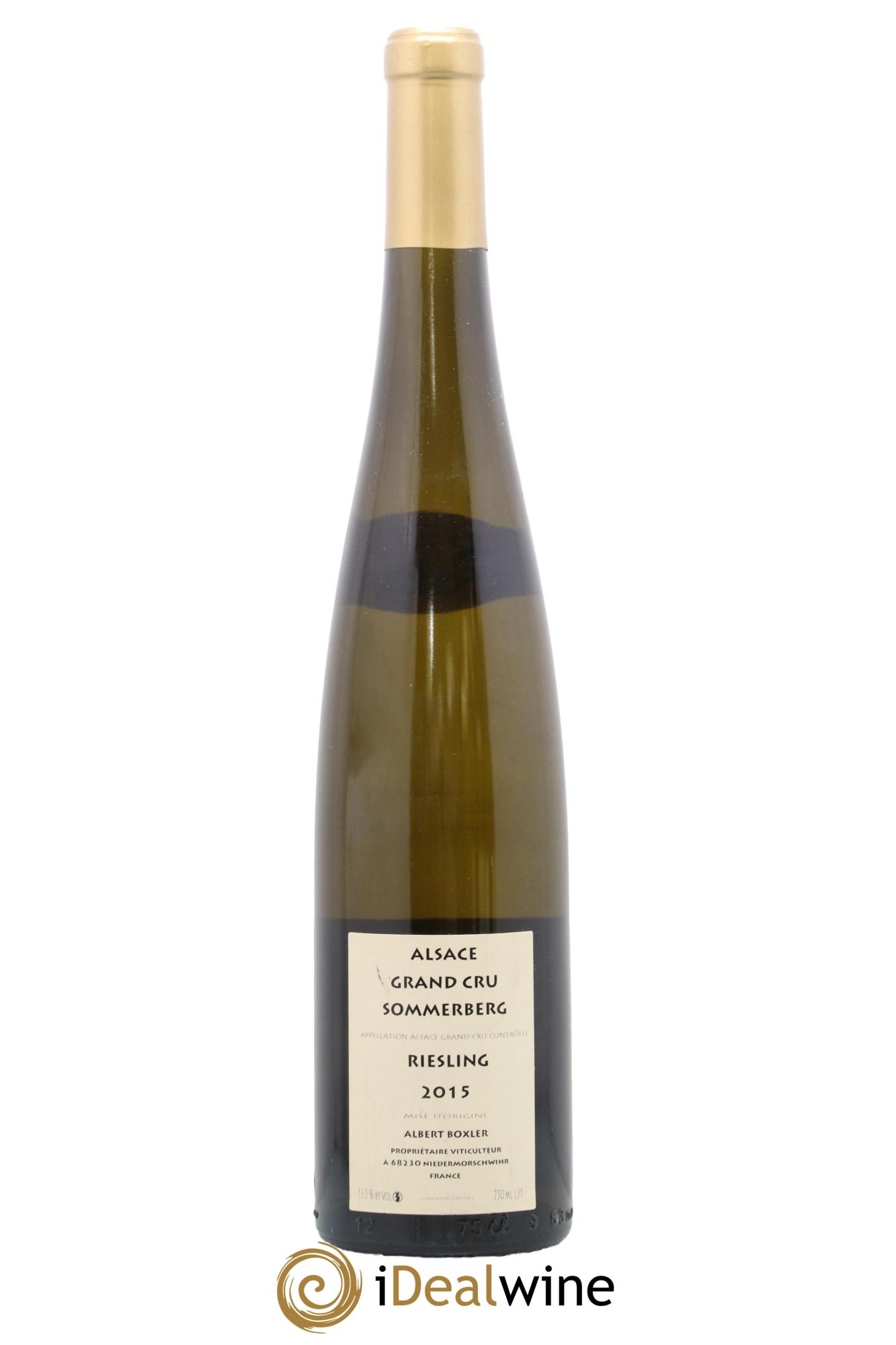 Alsace Riesling Grand Cru Sommerberg Albert Boxler 2015 - Lotto di 1 bottiglia - 1