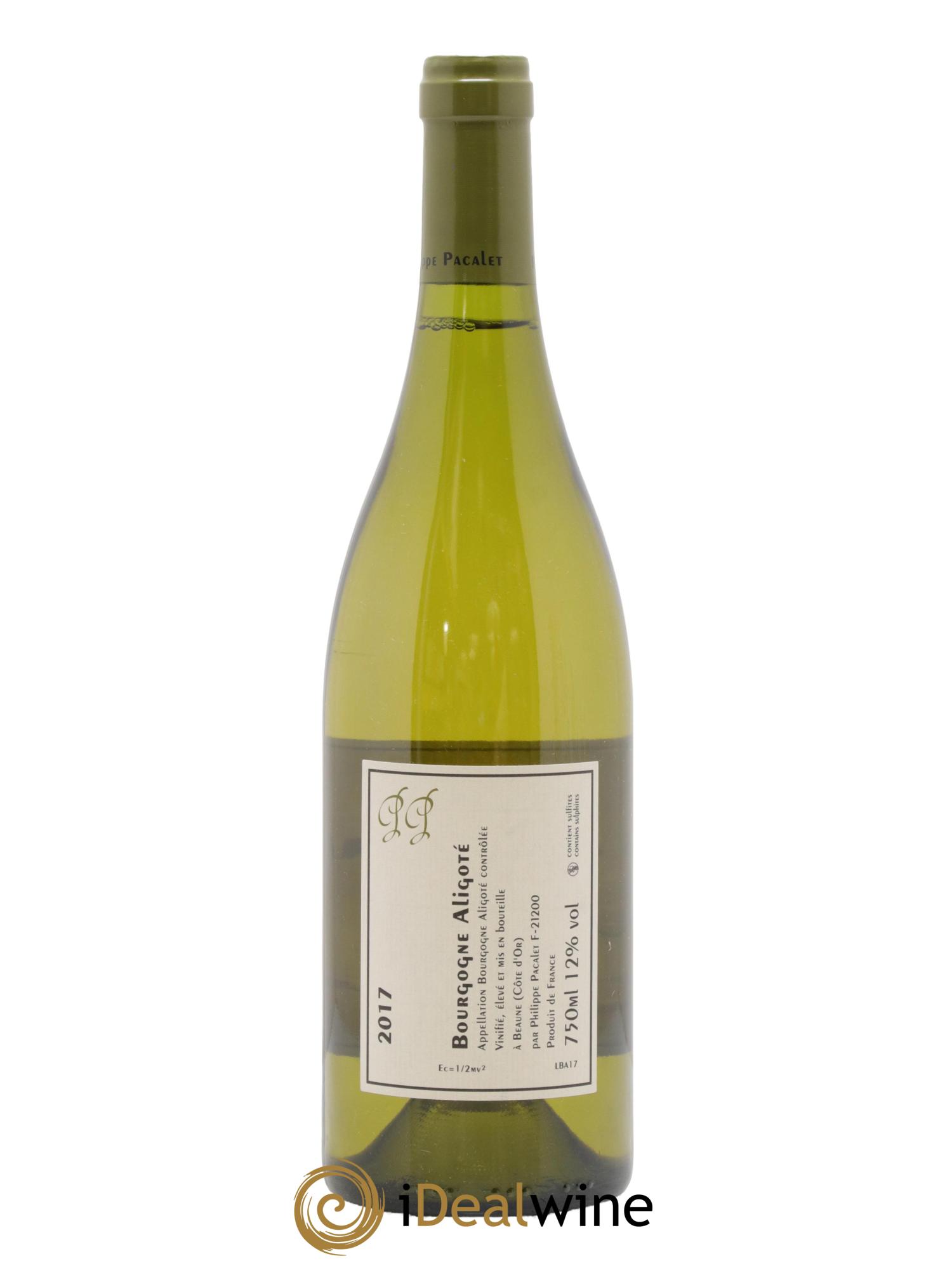 Bourgogne Aligoté Philippe Pacalet 2017 - Lotto di 1 bottiglia - 1