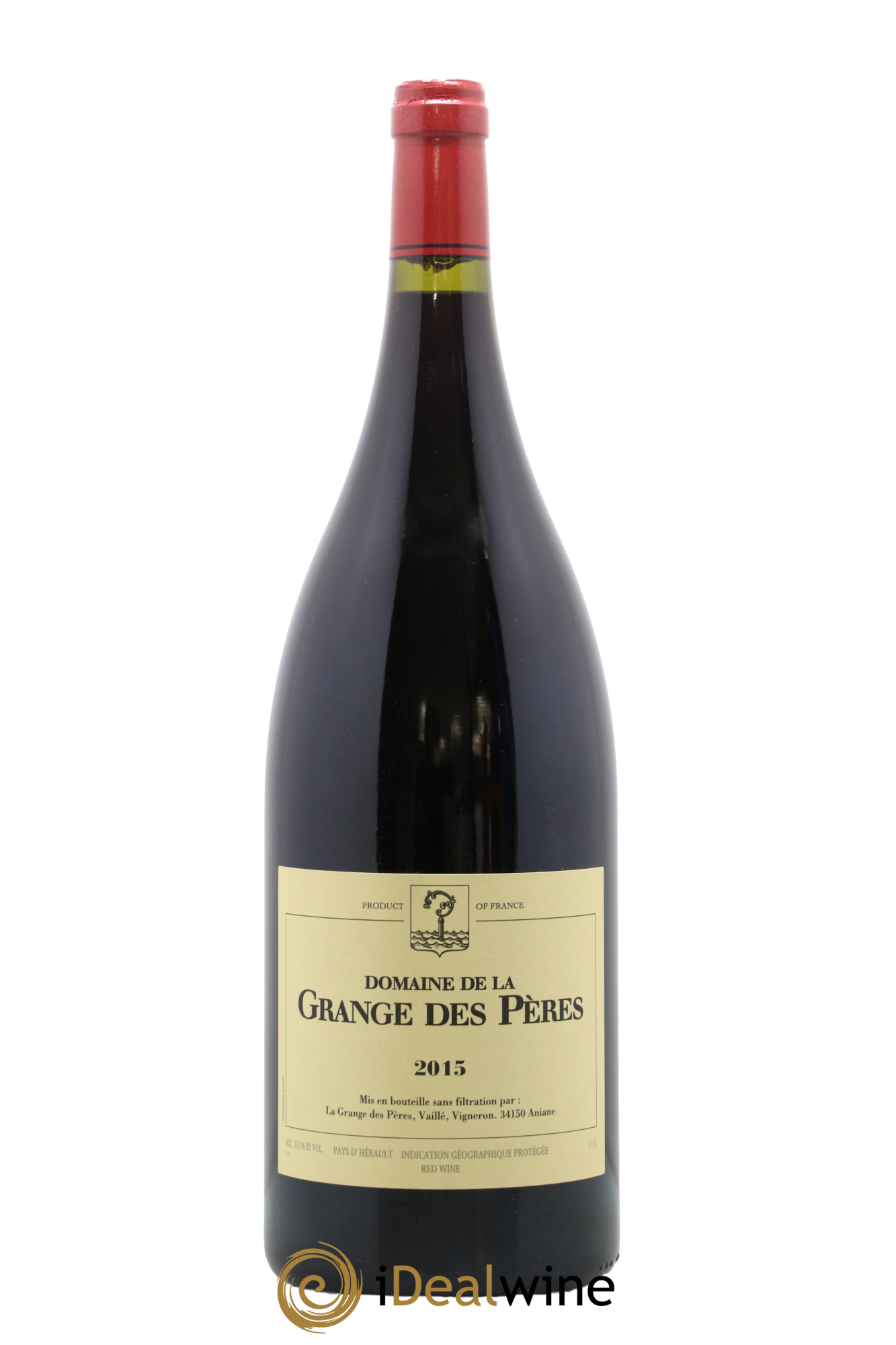 Pays d'Hérault Grange des Pères Laurent Vaillé 2015 - Lot de 1 magnum - 0