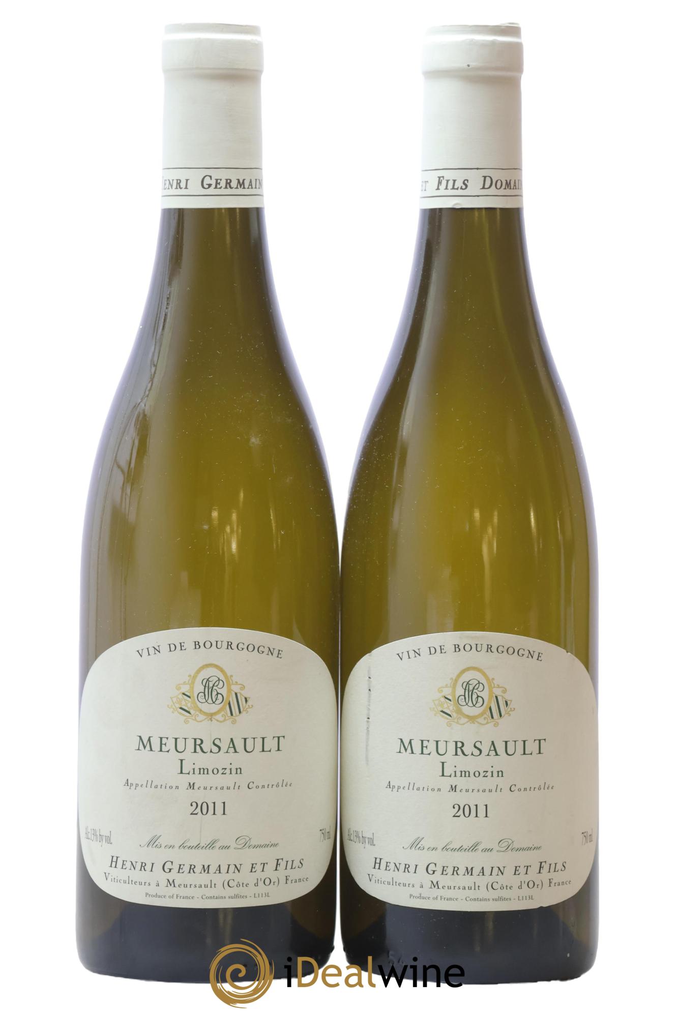 Meursault Limozin Henri Germain 2011 - Posten von 2 Flaschen - 0