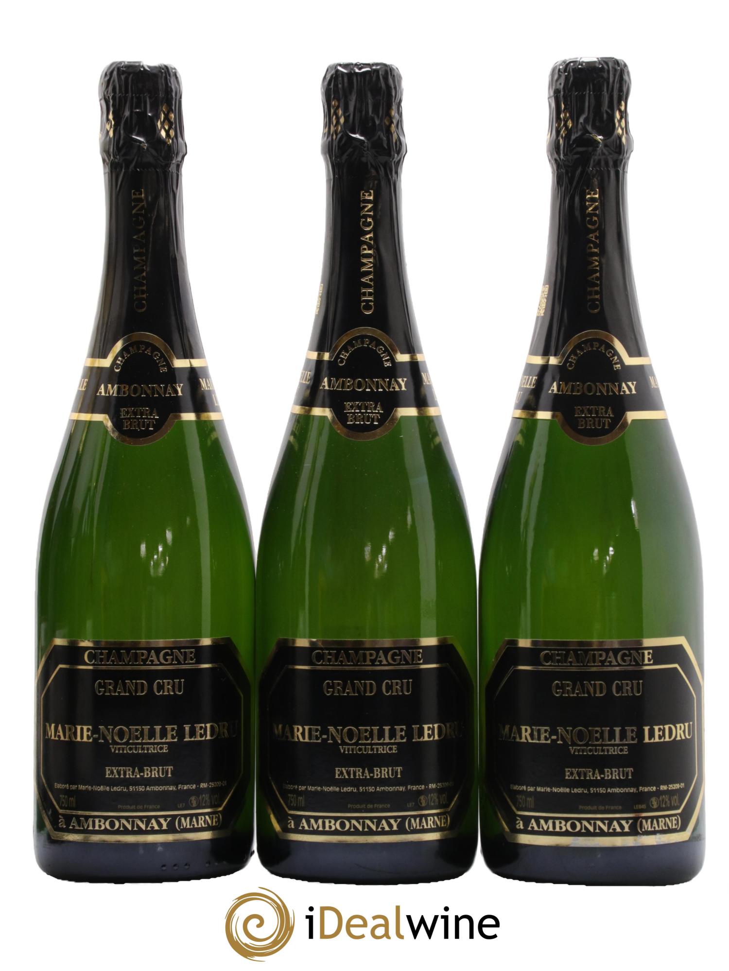 Extra-Brut Grand Cru Marie-Noëlle Ledru - Lot de 3 bouteilles - 0