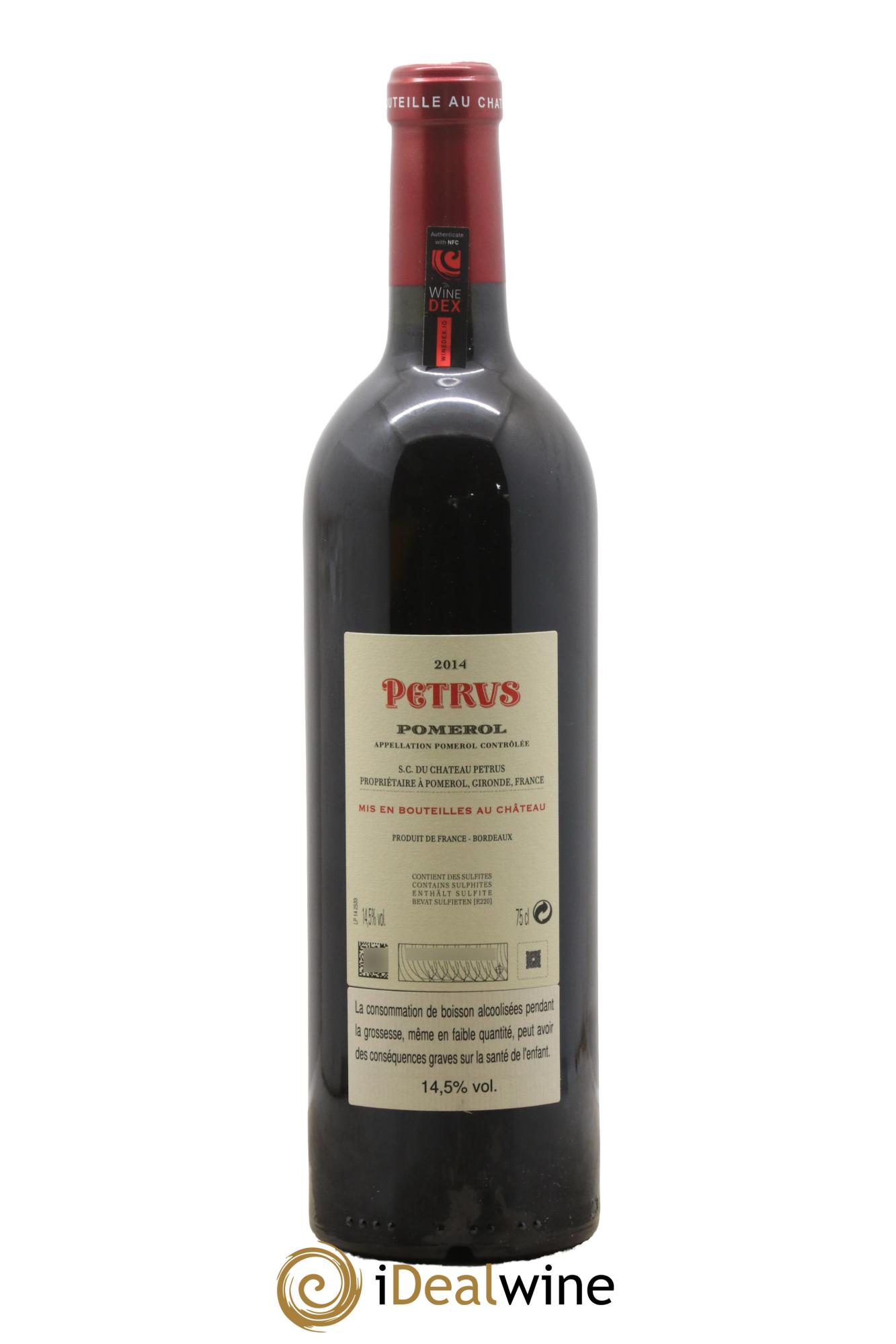 Petrus 2014 - Lot de 1 bouteille - 1