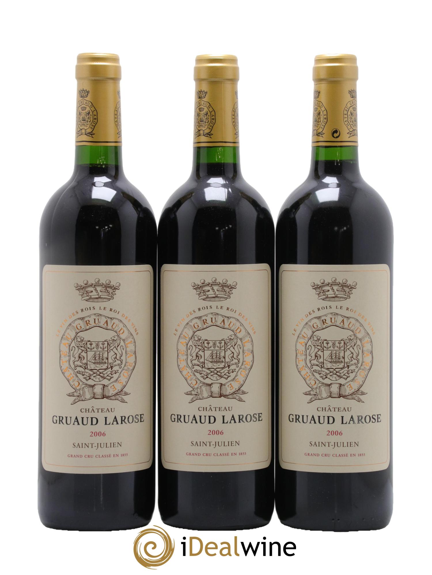 Château Gruaud Larose 2ème Grand Cru Classé 2006 - Lot de 6 bouteilles - 1