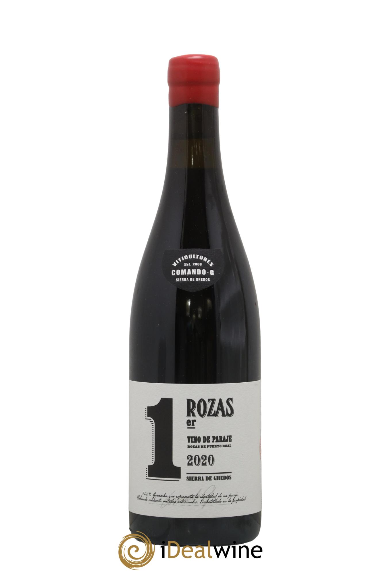 Vinos de Madrid DO Rozas 1er Comando G 2020 - Lot de 1 bouteille - 0