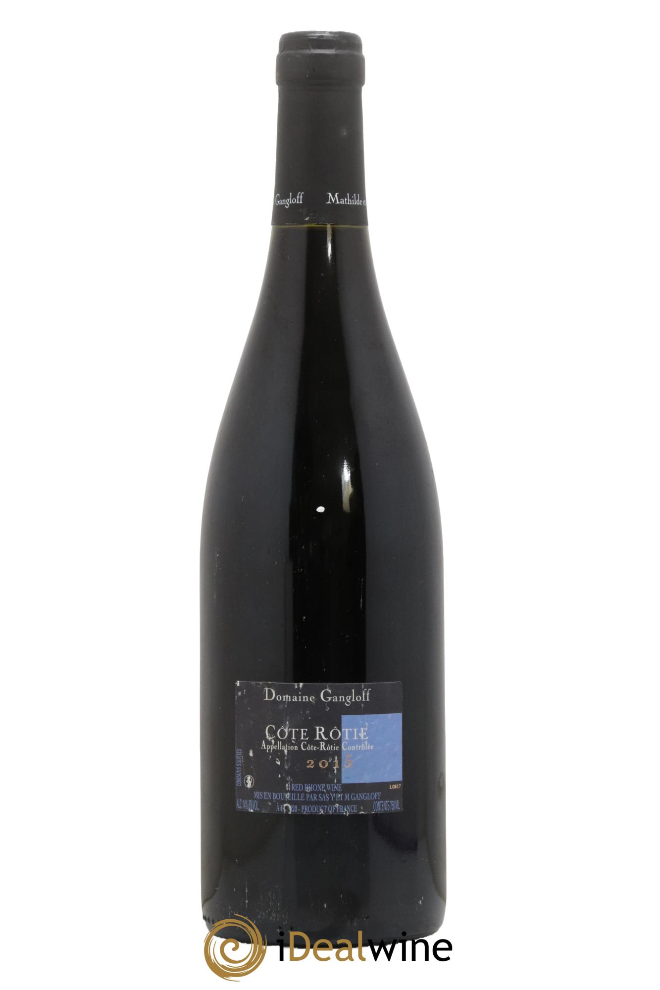 Côte-Rôtie La Barbarine Gangloff (Domaine) 2015 - Lot de 1 bouteille - 1