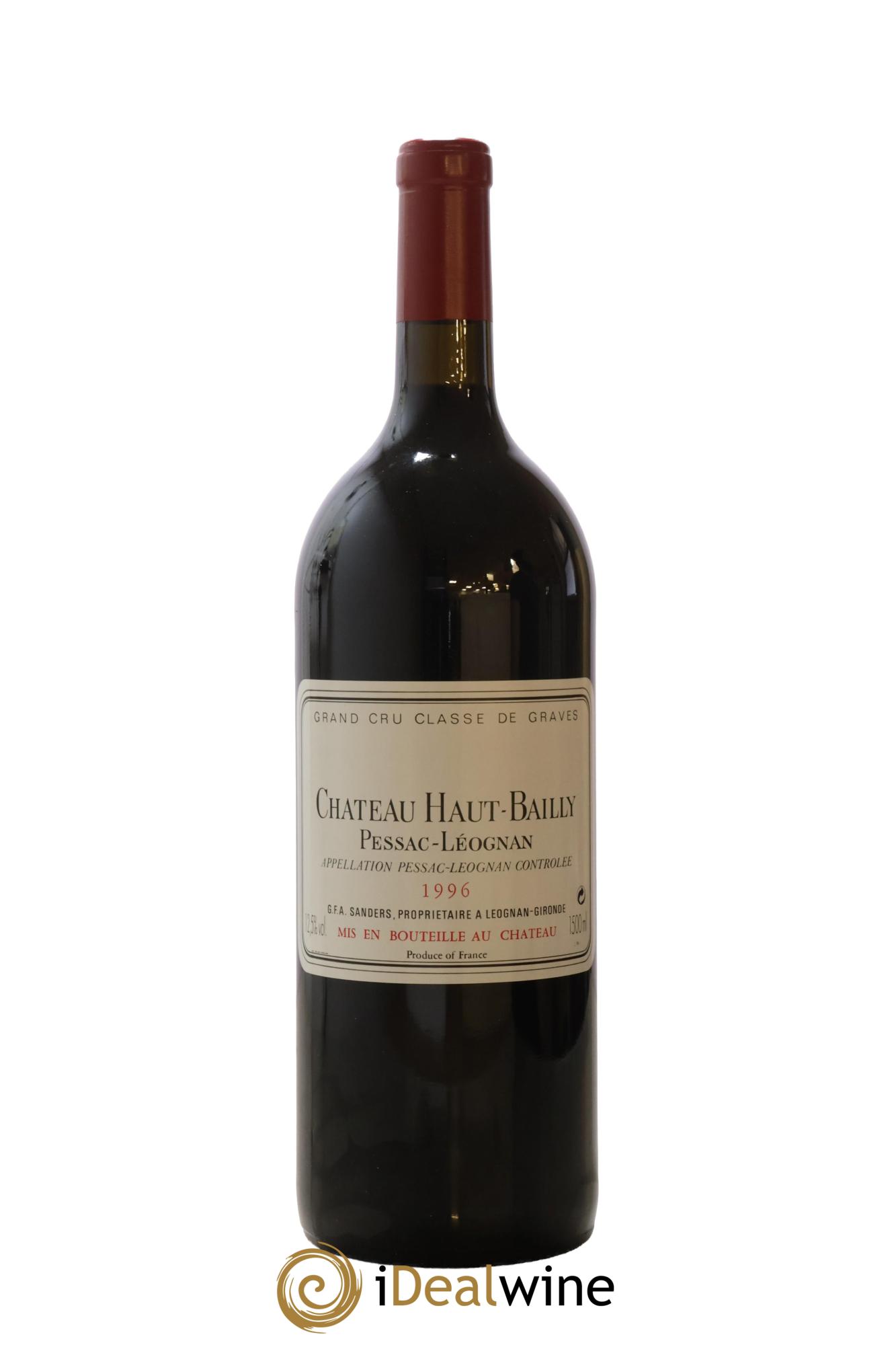 Château Haut-Bailly Cru Classé de Graves 1996 - Lot de 1 magnum - 0