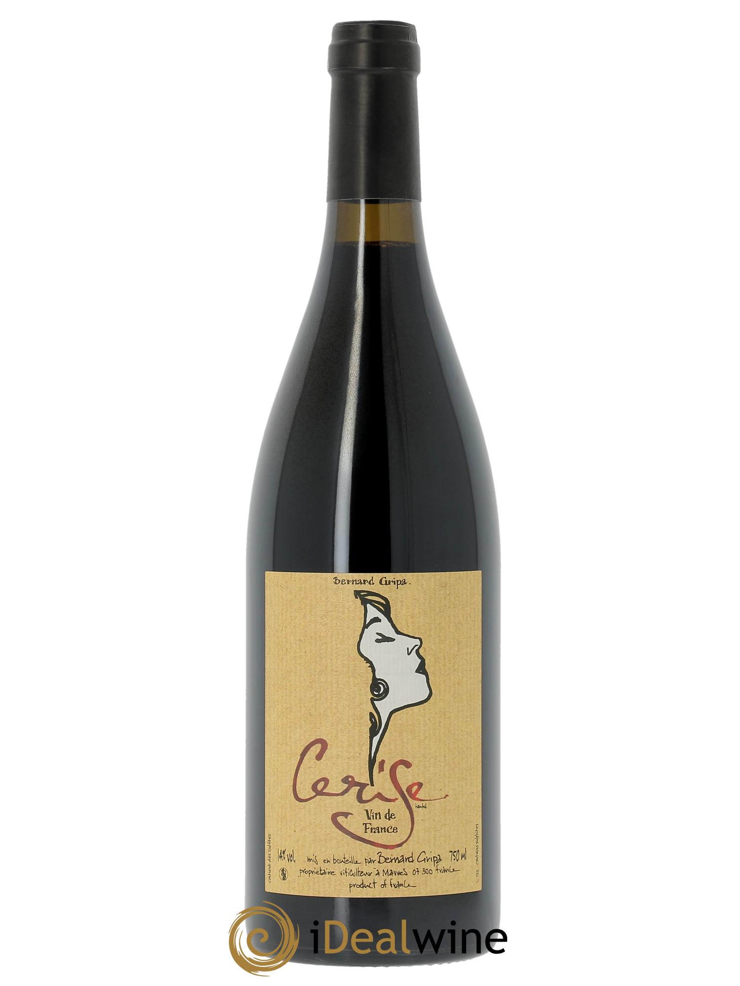 Vin de France Cerise Bernard Gripa (Domaine)  - Lot de 1 bouteille - 0