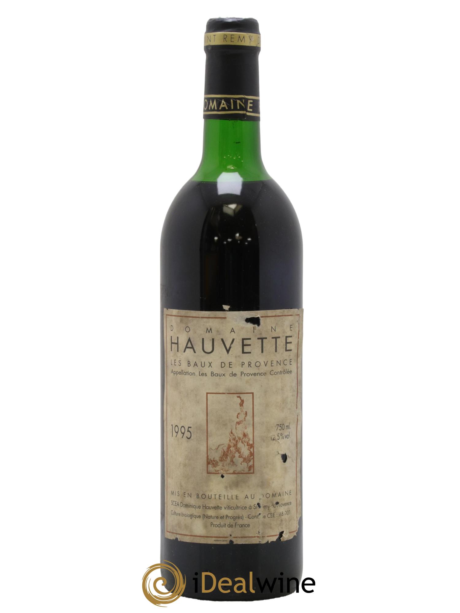 Baux de Provence Hauvette (Domaine) 1995 - Lot de 1 bouteille - 0