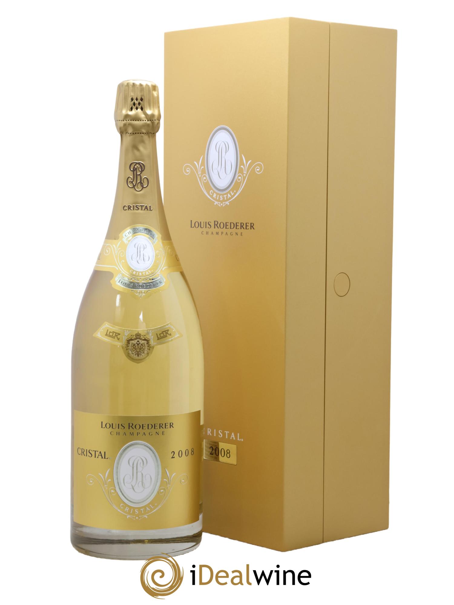 Cristal Louis Roederer 2008 - Lot de 1 magnum - 0