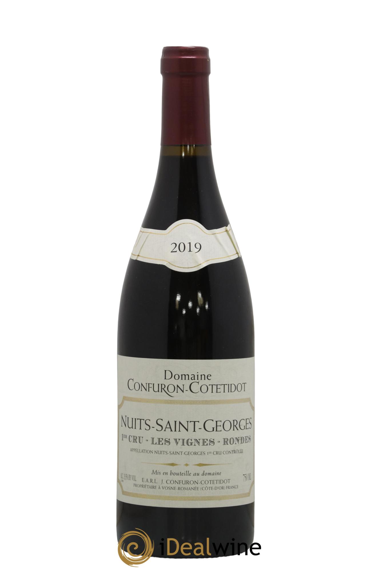 Nuits-Saint-Georges 1er Cru Les Vignes Rondes Confuron-Cotetidot 2019 - Lot de 1 bouteille - 0