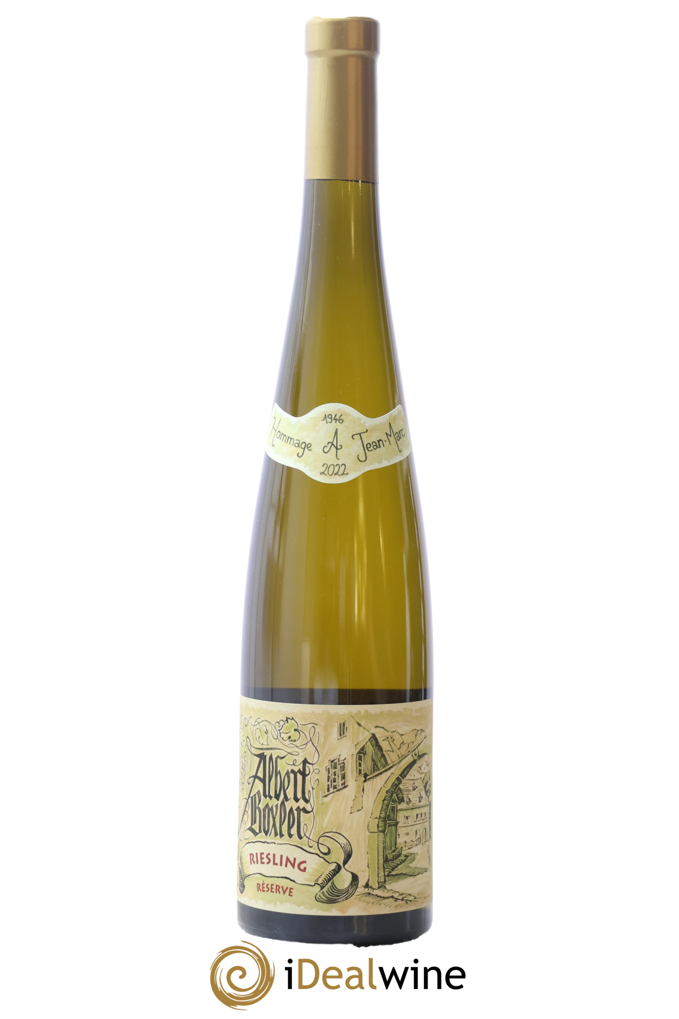 Alsace Riesling Réserve Albert Boxler 2022 - Lot de 1 bouteille - 0