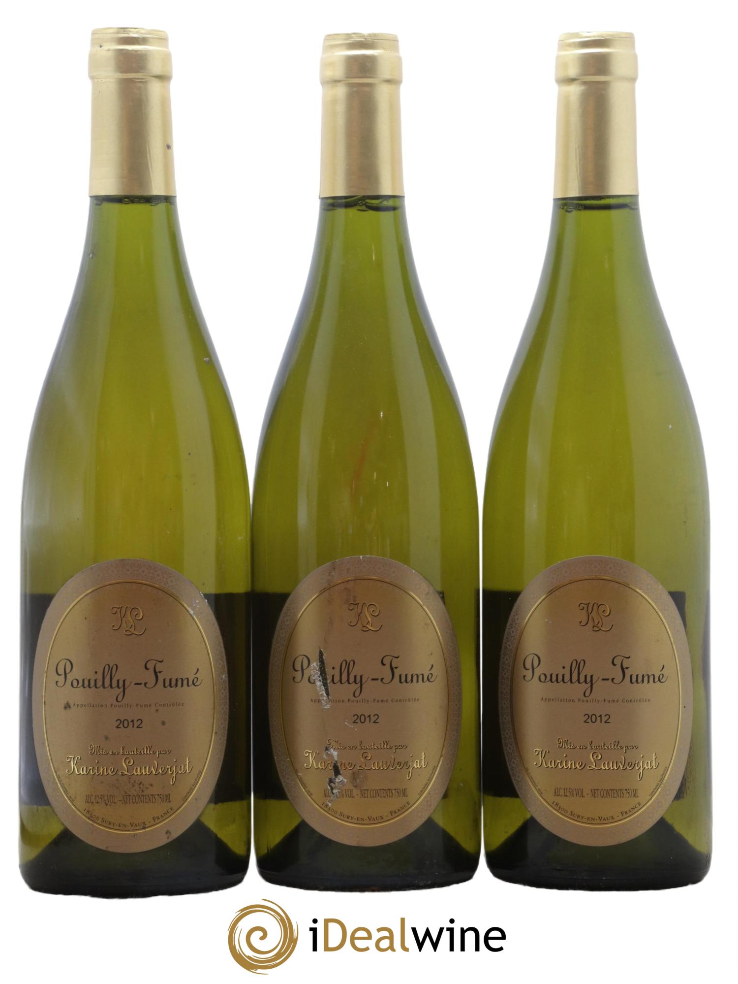 Pouilly-Fumé Domaine Karine Lauverjat 2012 - Lot de 3 bouteilles - 0