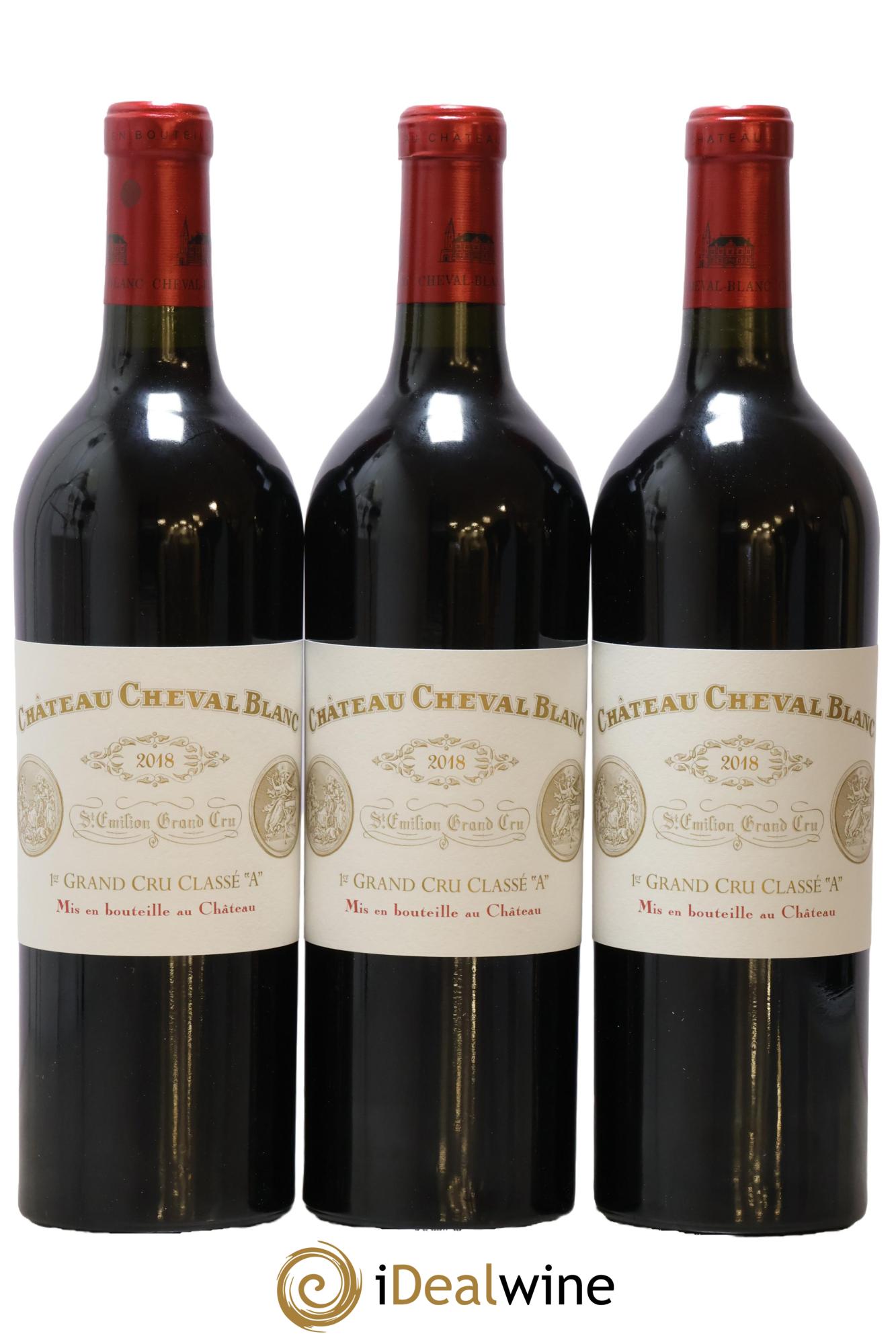 Château Cheval Blanc 1er Grand Cru Classé A 2018 - Posten von 6 Flaschen - 1