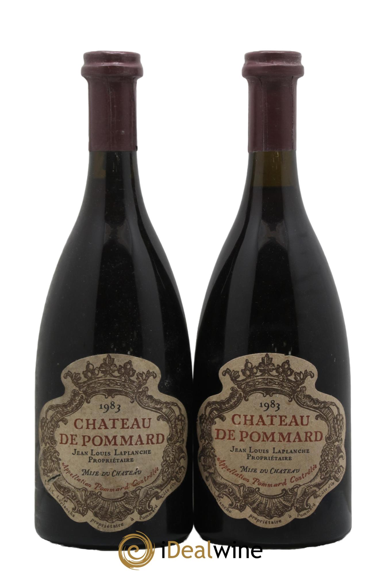 Pommard Château de Pommard 1983 - Lot de 2 bouteilles - 0