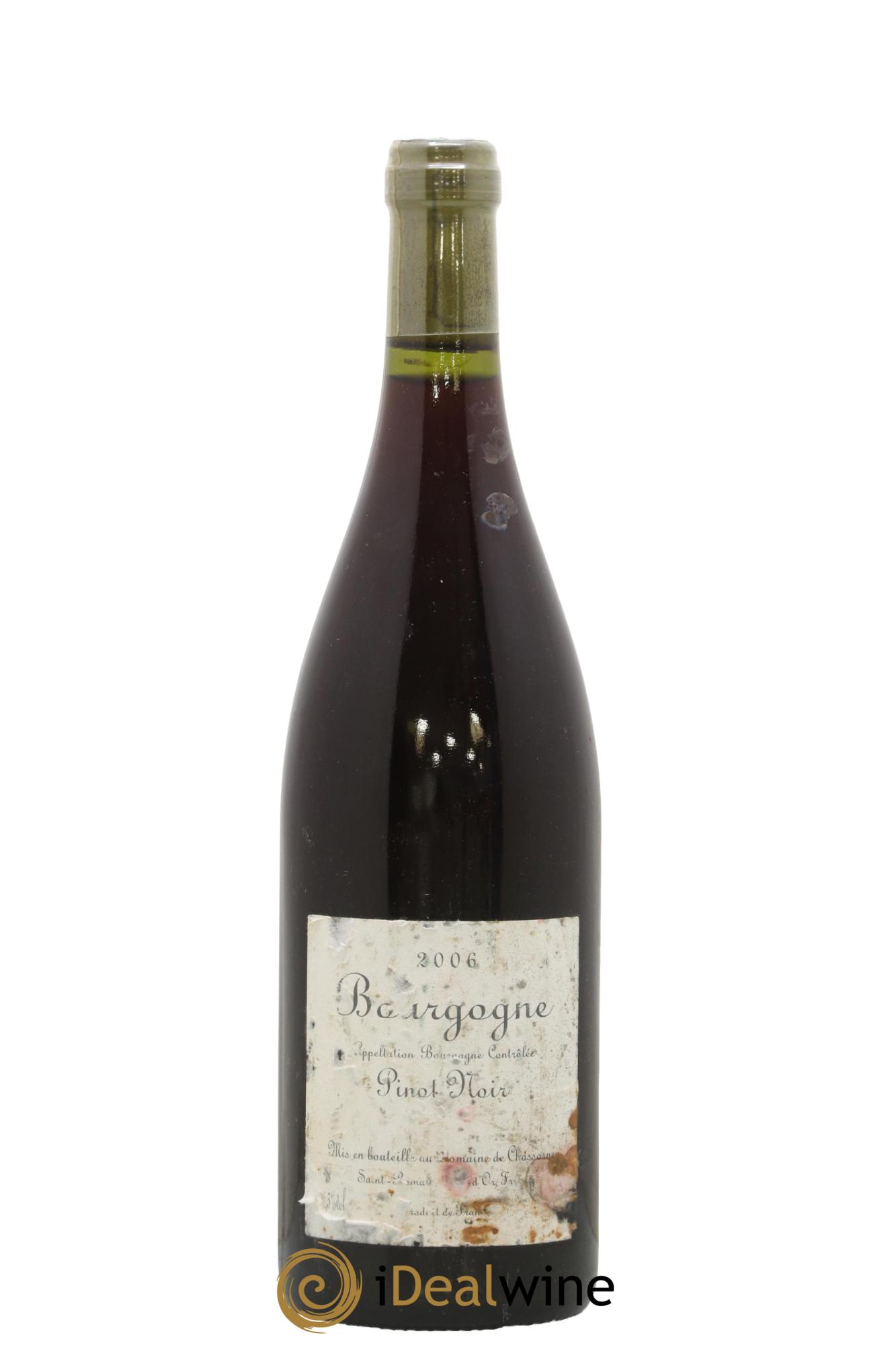 Bourgogne Bedeau Domaine de Chassorney - Frédéric Cossard 2006 - Posten von 1 Flasche - 1