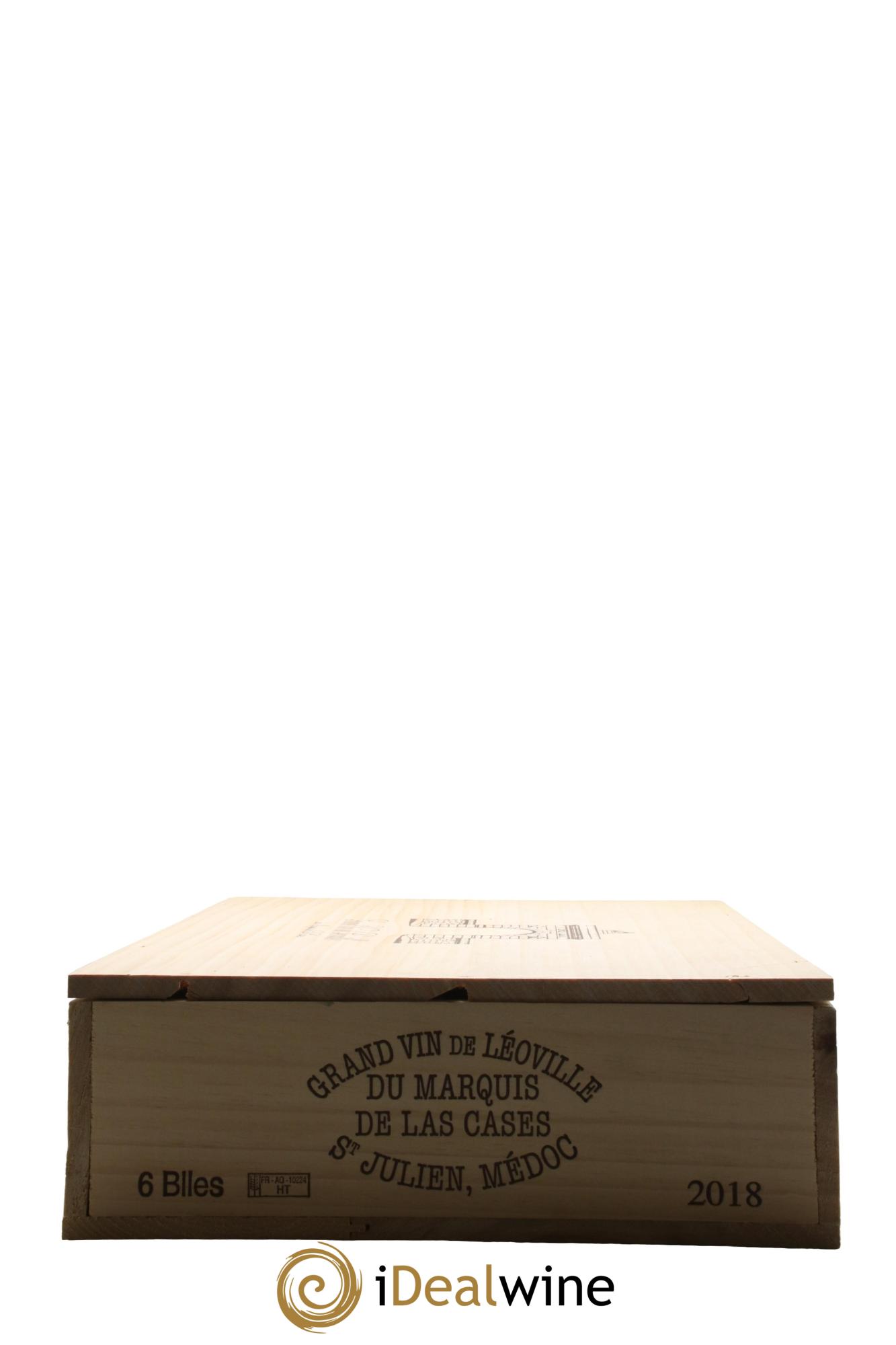 Château Léoville Las Cases 2ème Grand Cru Classé 2018 - Lot de 6 bouteilles - 5